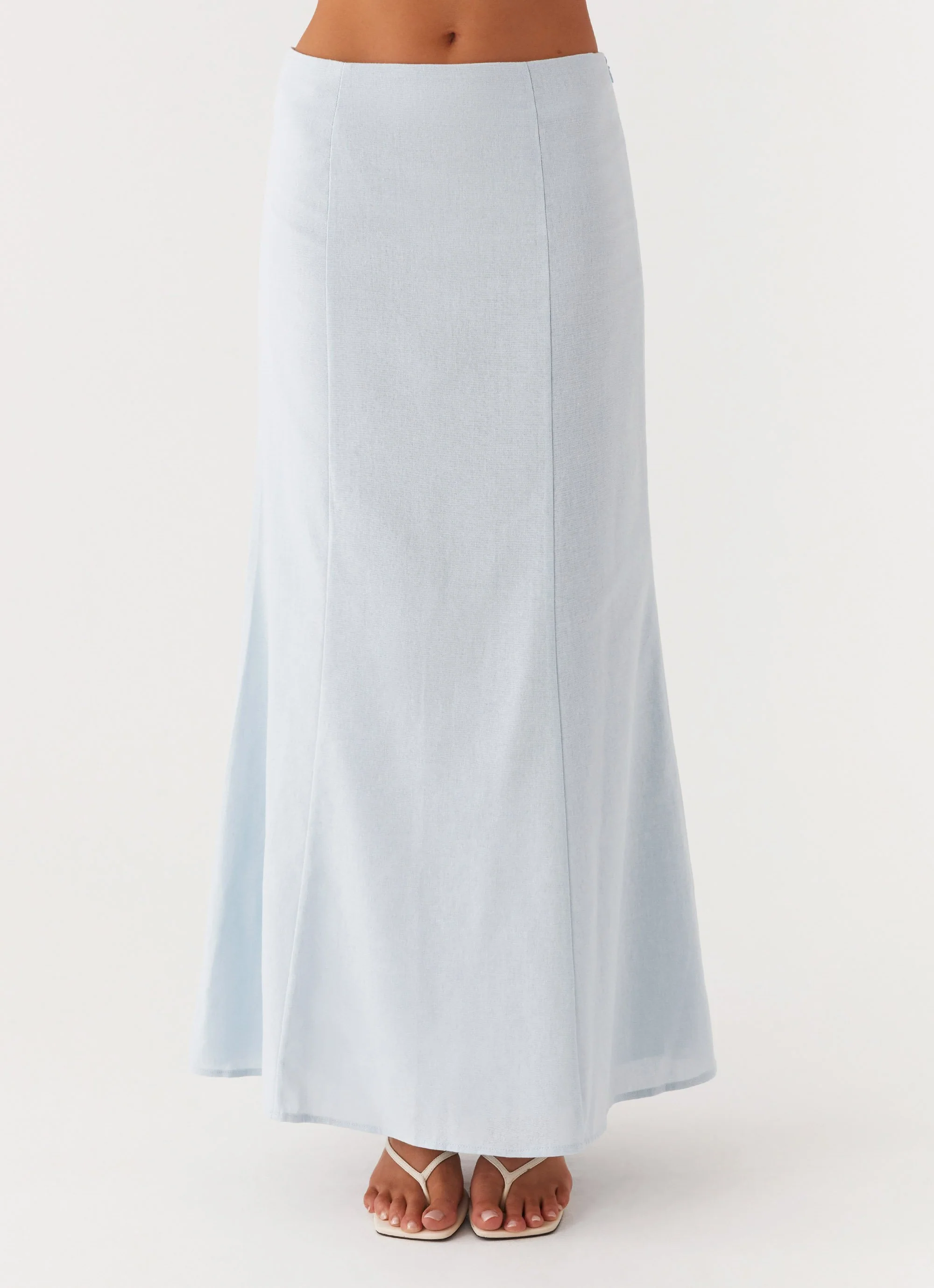 Keep Moving Maxi Skirt - Blue - Image 6