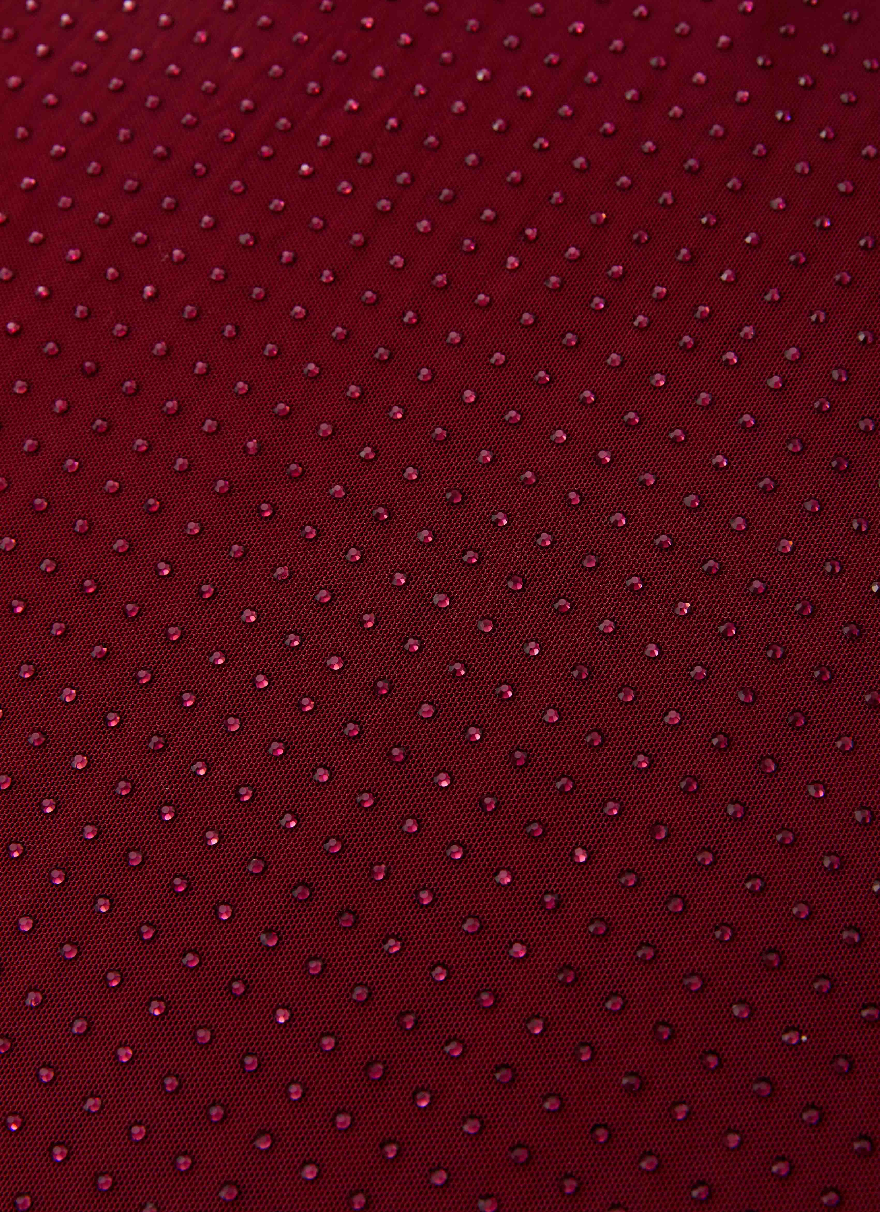 Keliese Beaded Maxi Dress - Burgundy - Image 7