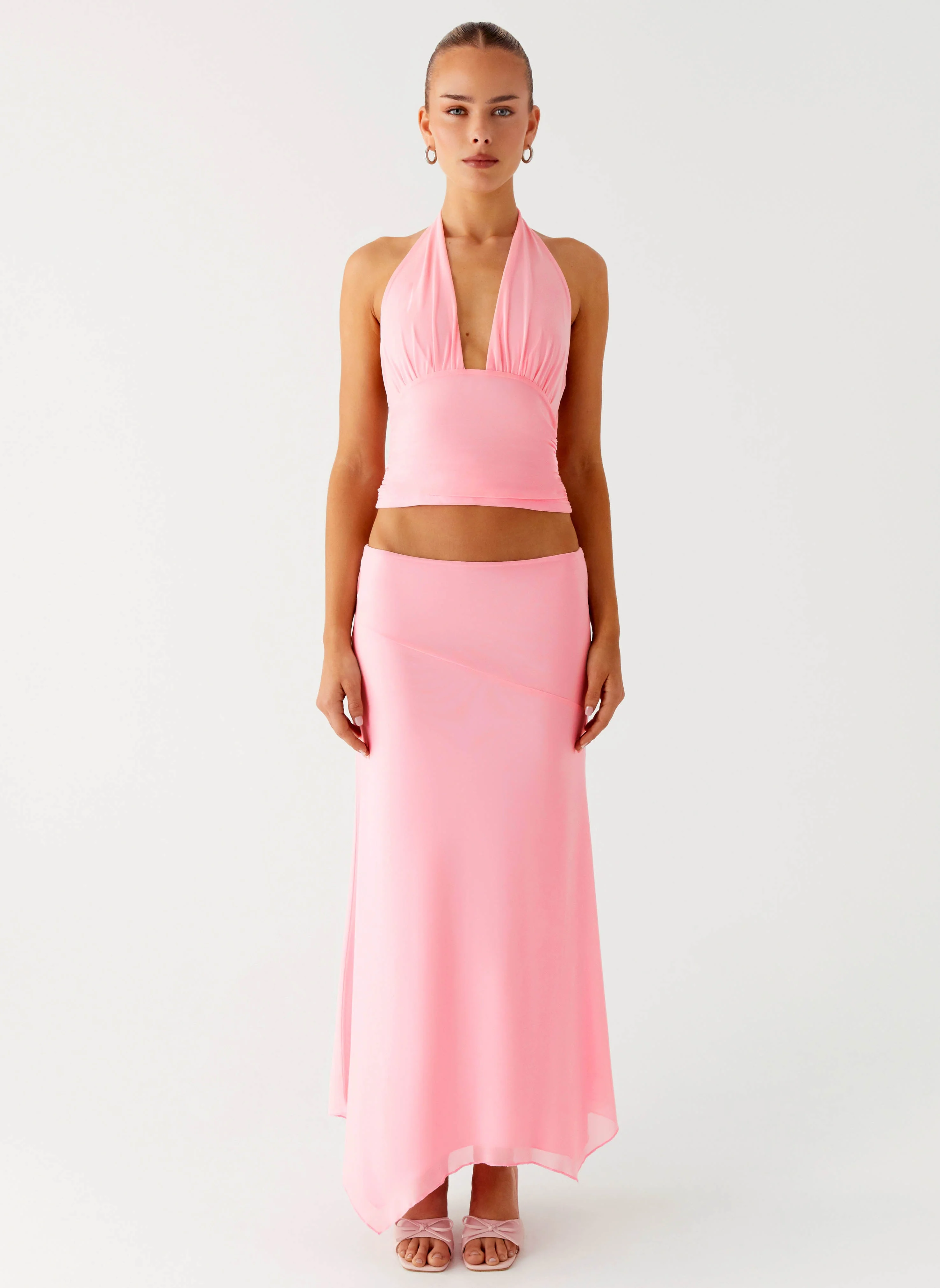 Kerrie Halter Top - Baby Pink - Image 2