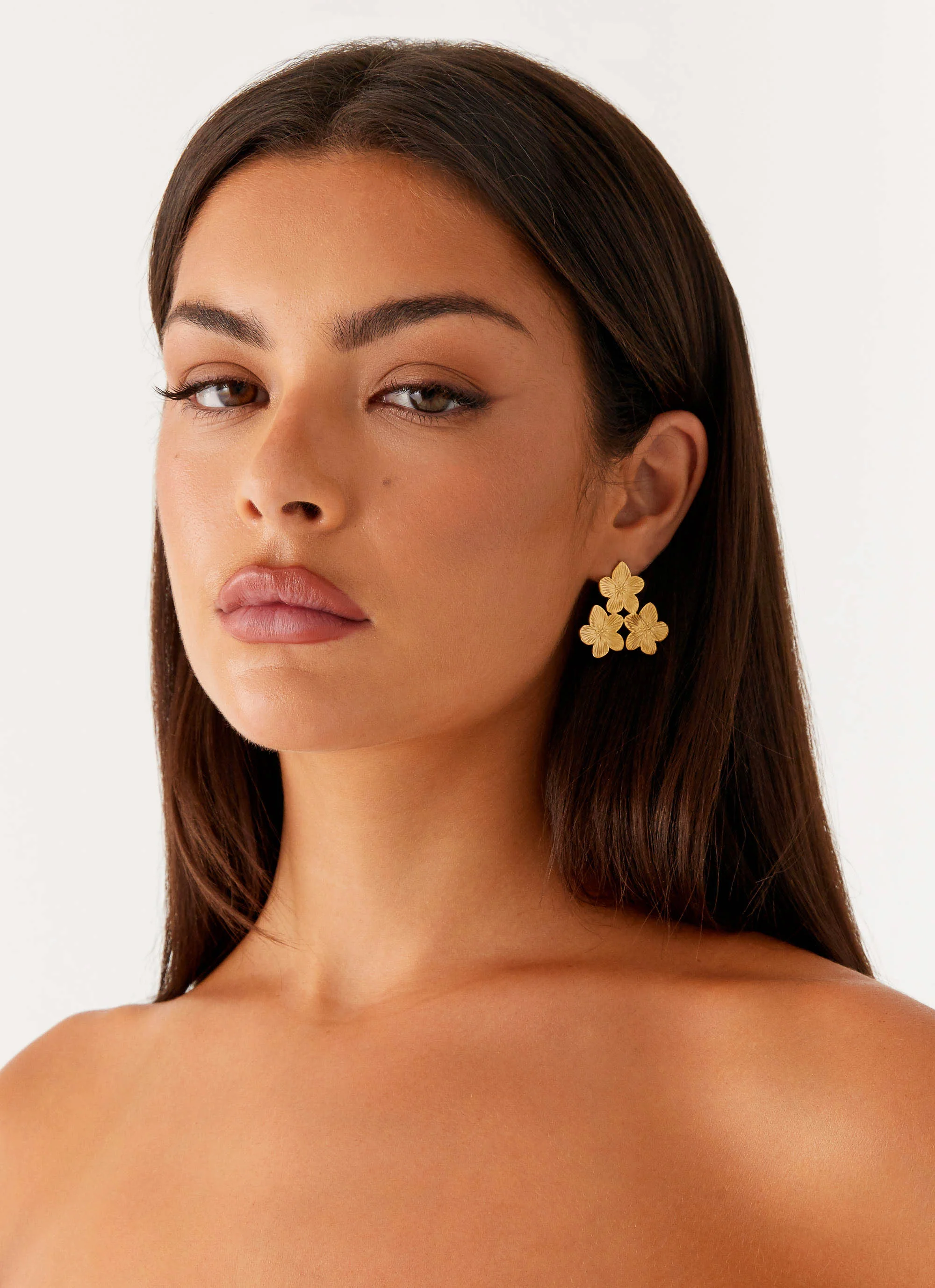 Kiana Earrings - Gold - Image 2