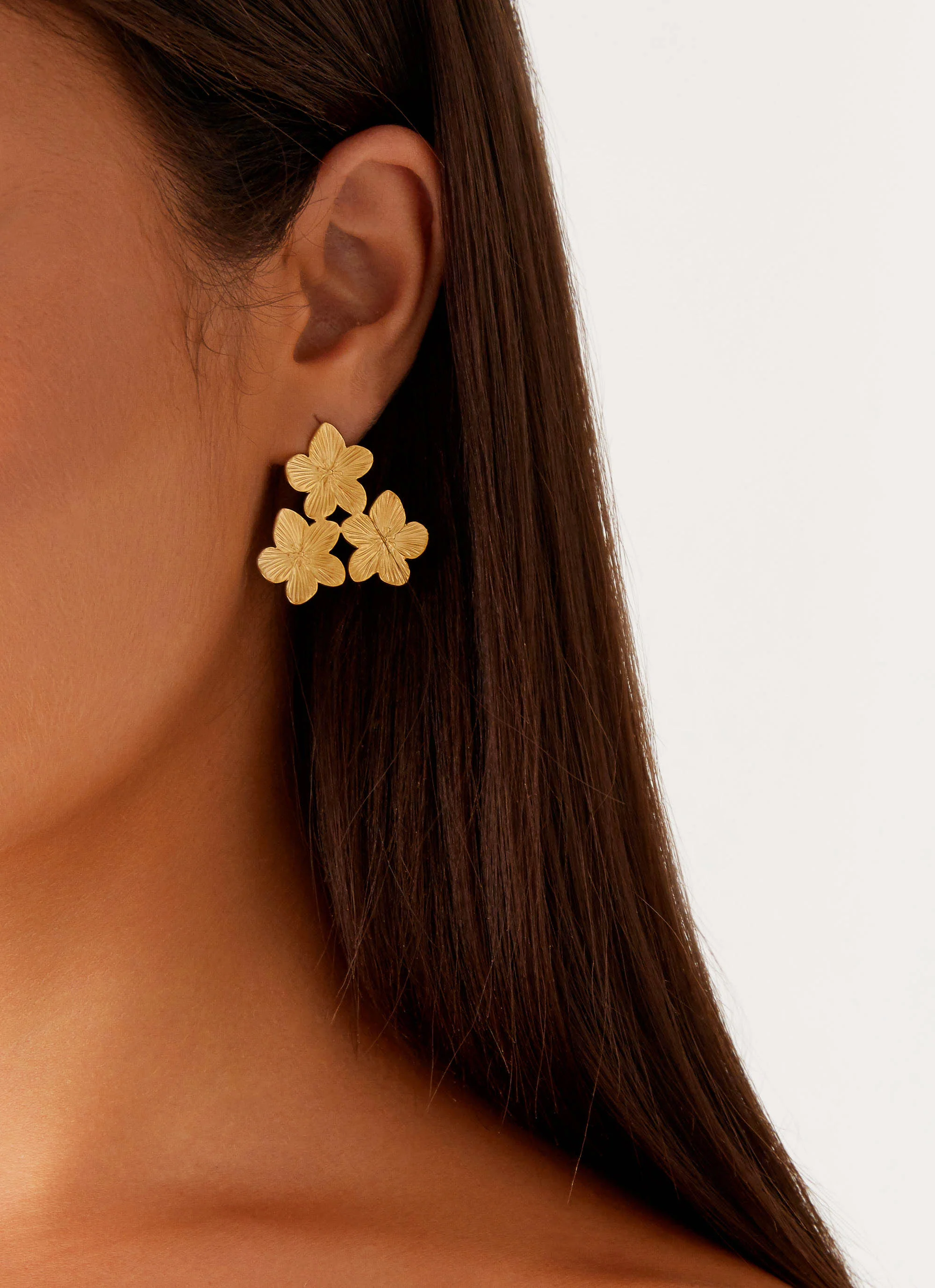Kiana Earrings - Gold - Image 3