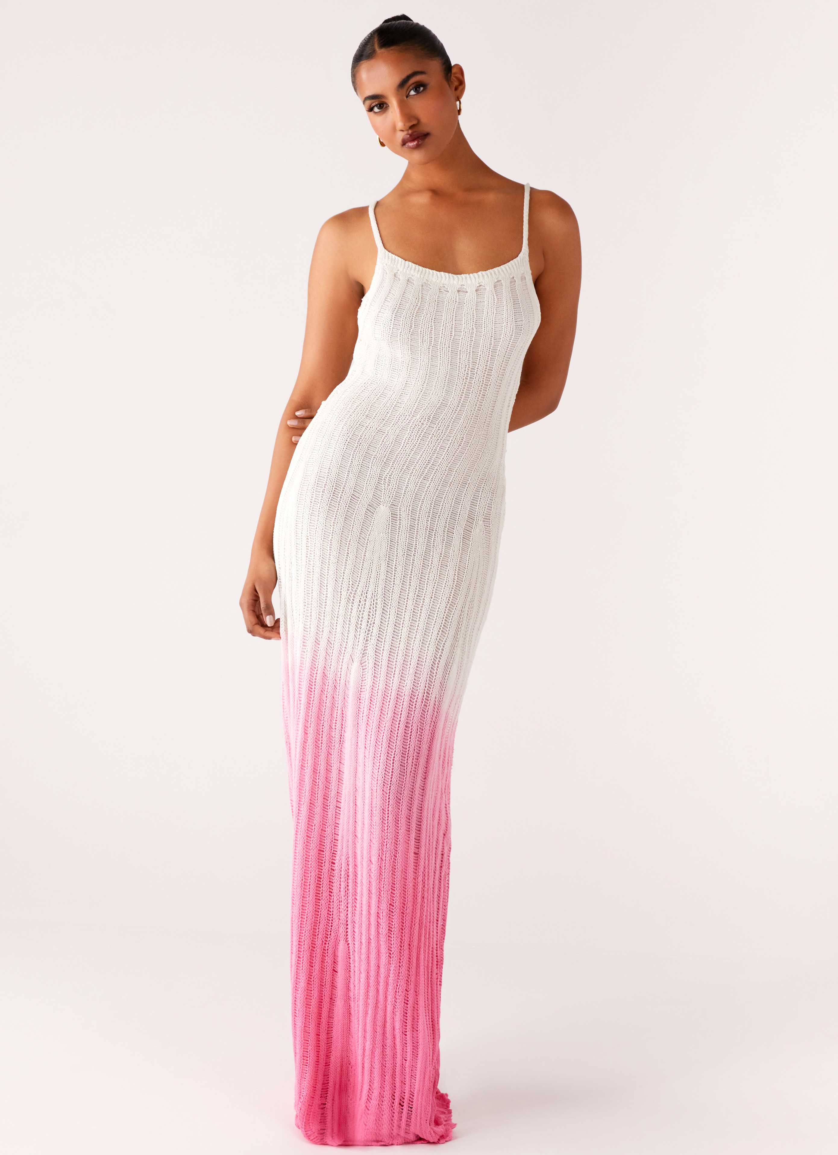 Kiki Maxi Dress - Pink Ombre - Image 6