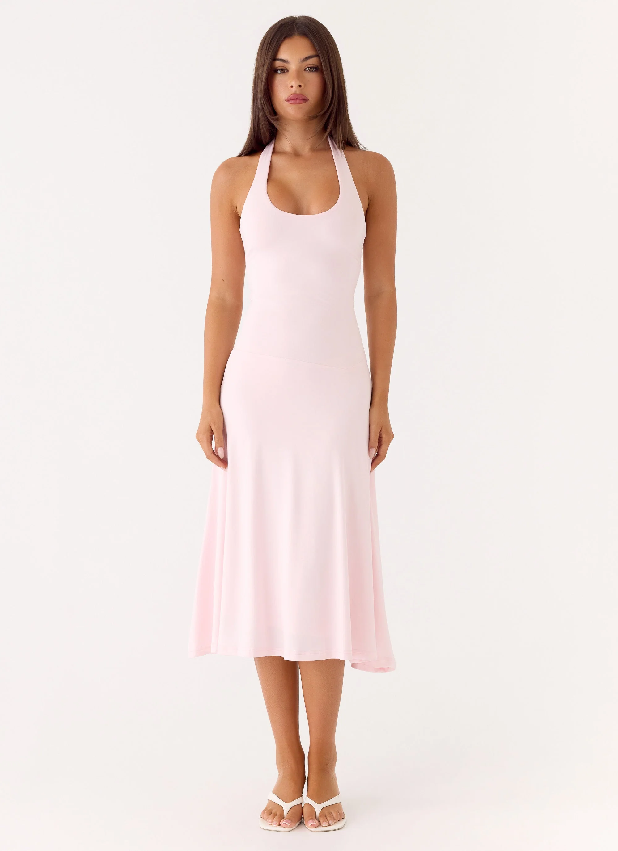 Klyne Midi Dress - Pink - Image 6