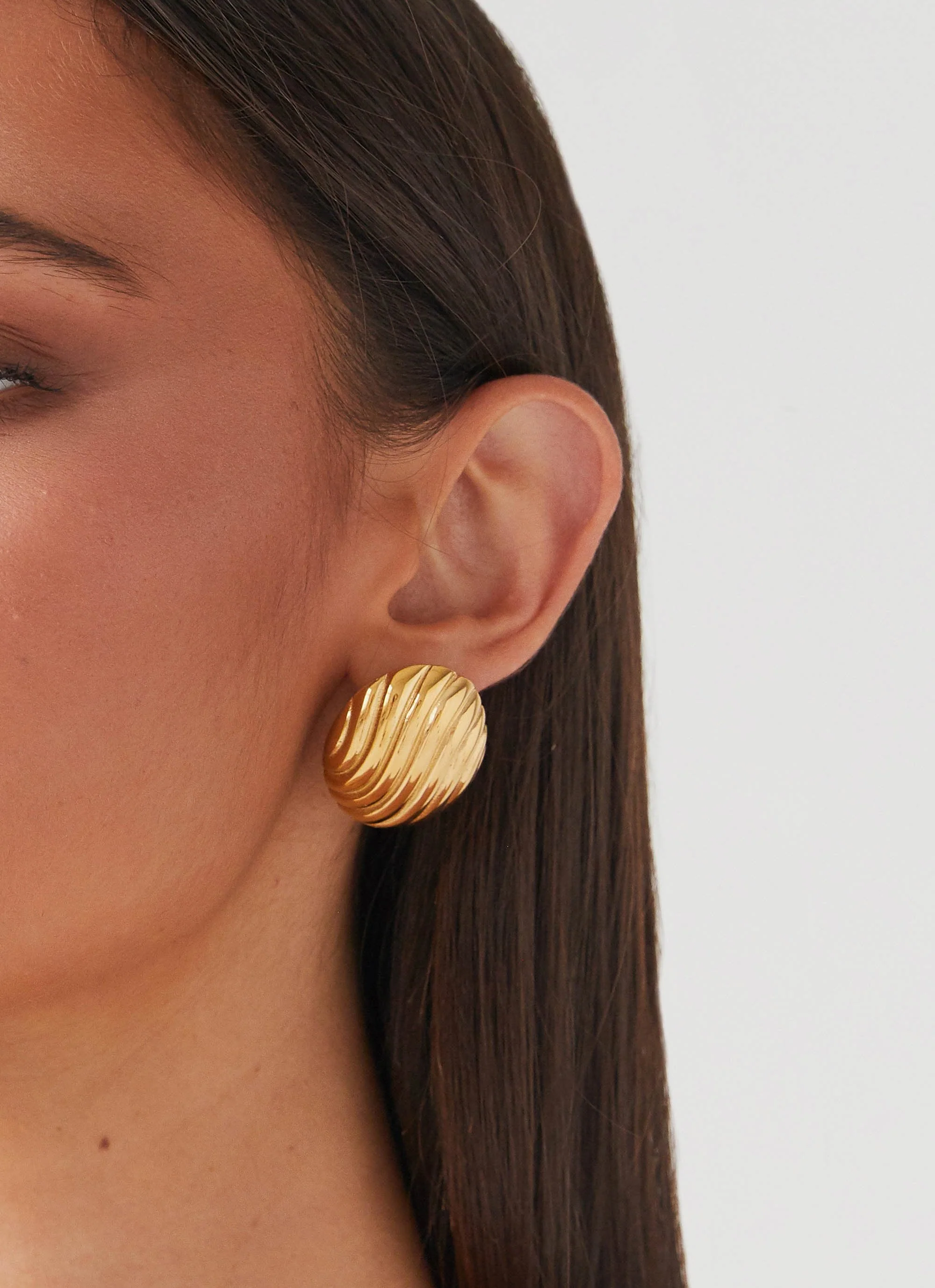 Lani Earrings - Gold - Image 3