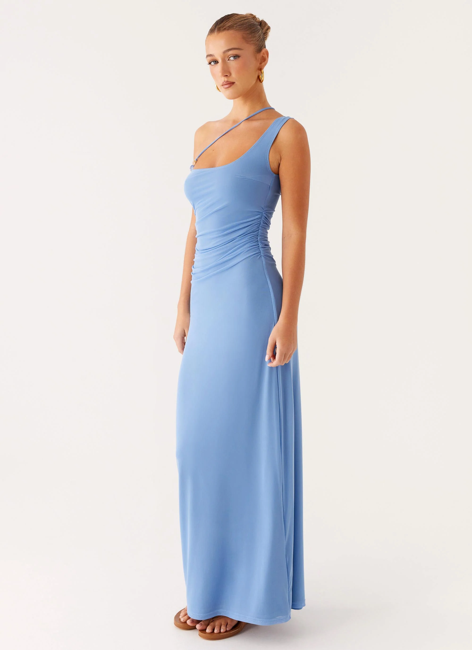 Larisa Maxi Dress - Cornflower Blue - Image 6