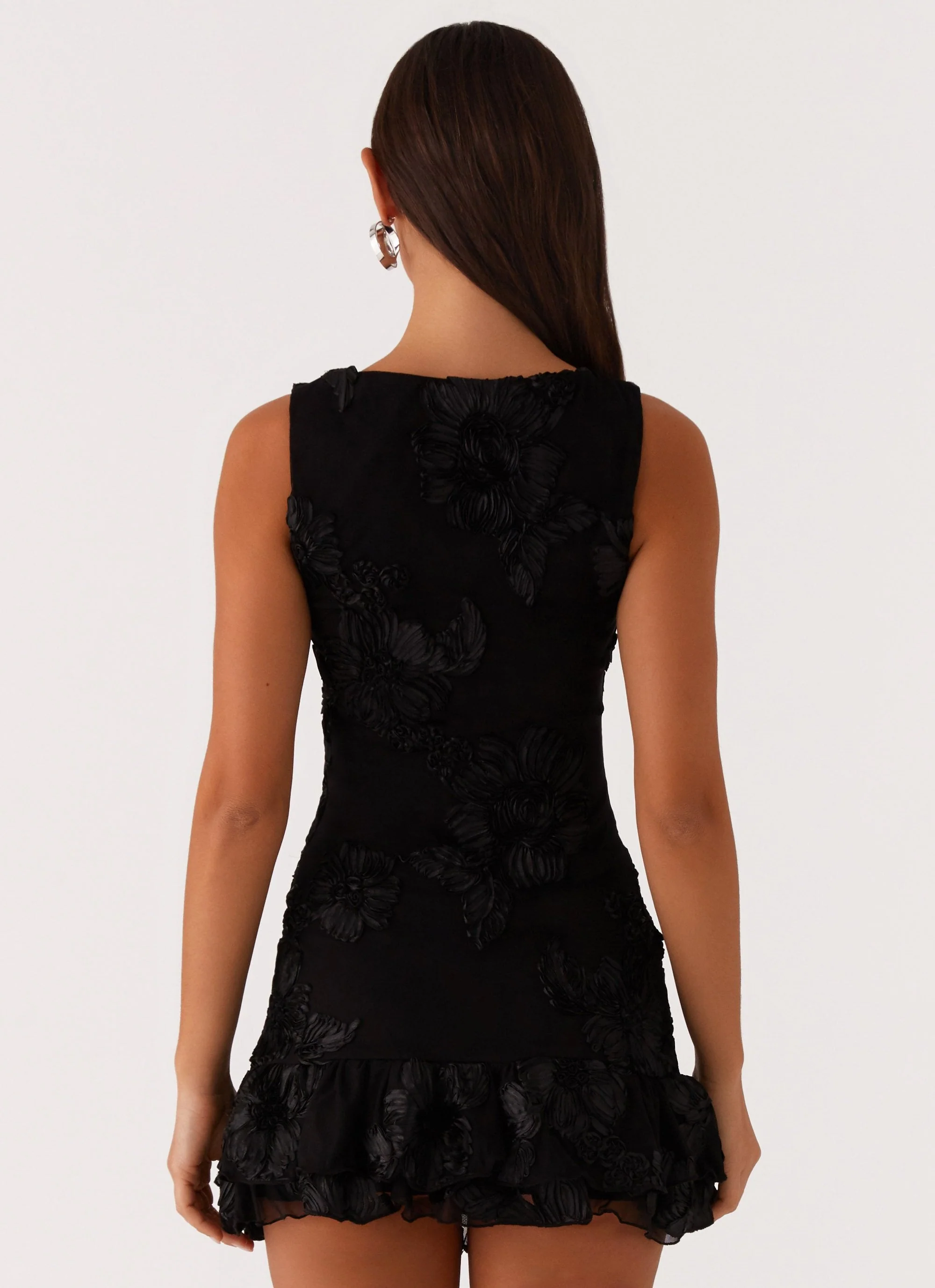Last Dance High Neck Mini Dress - Black - Image 2