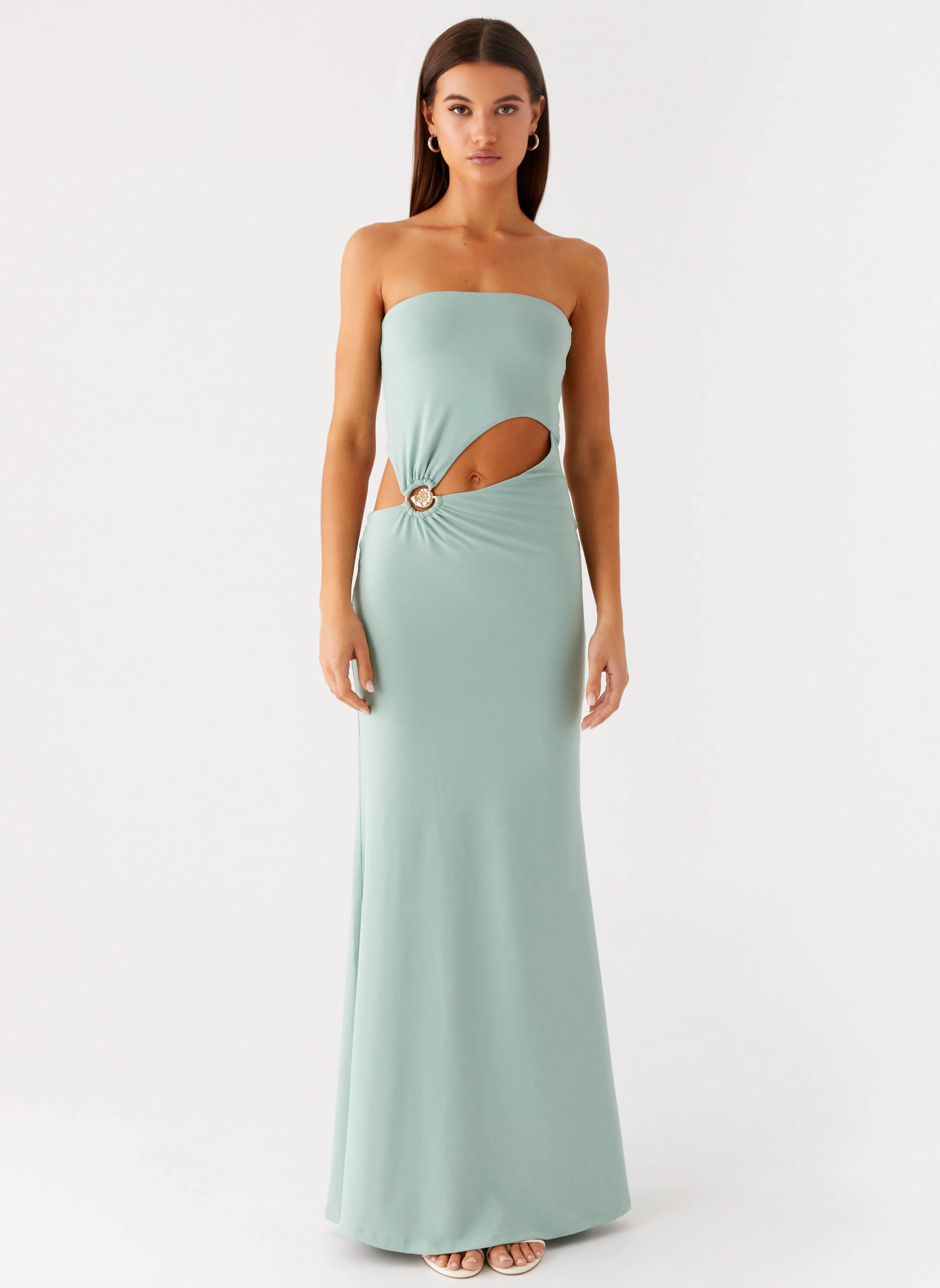 Laurella Maxi Dress - Sage - Image 2