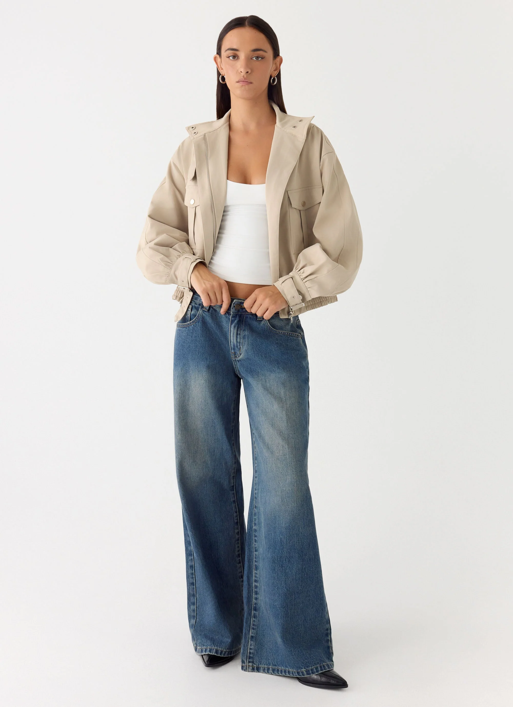 Laylan Jacket - Beige - Image 5