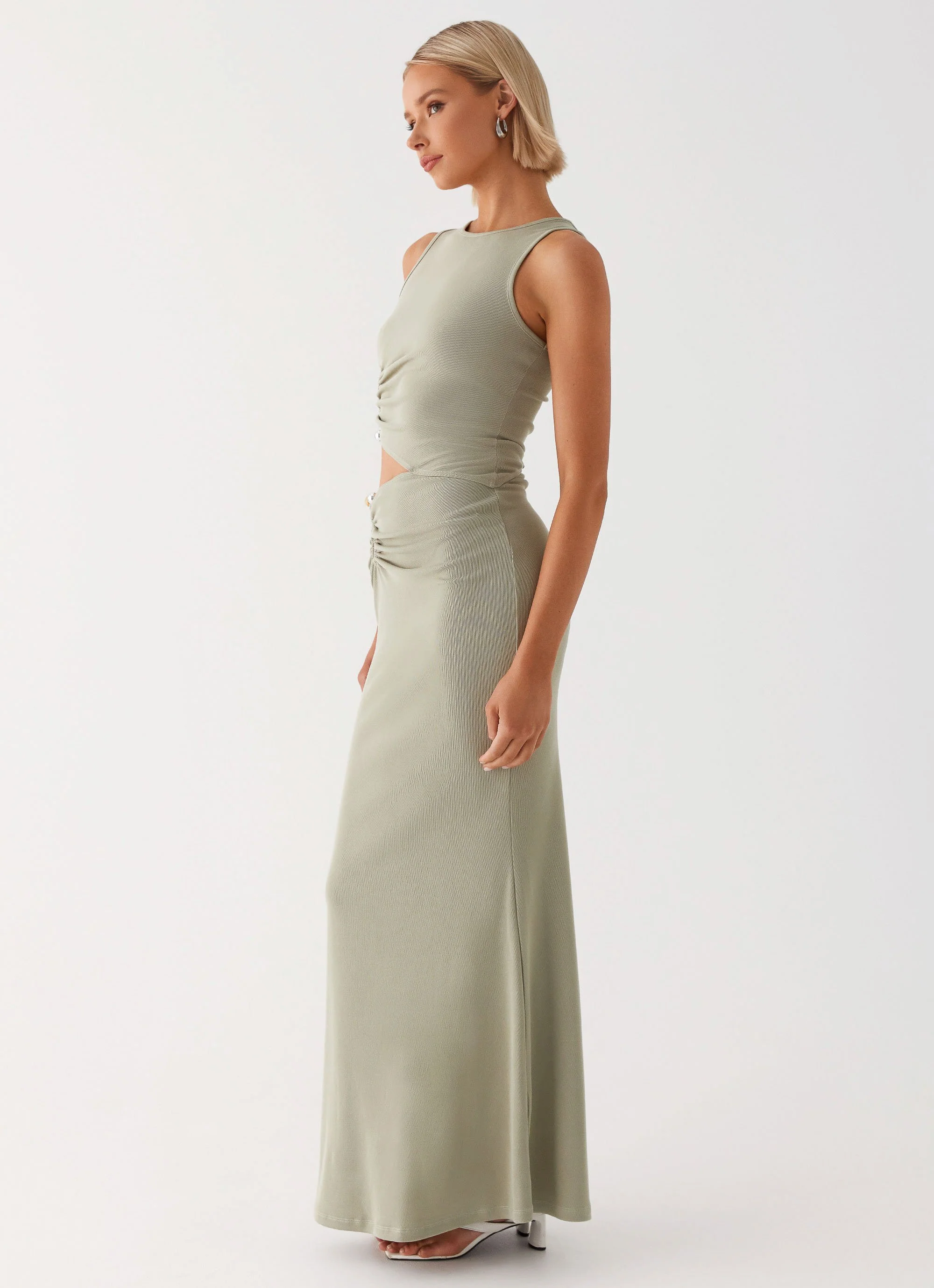 Lennox Maxi Dress - Sage - Image 4