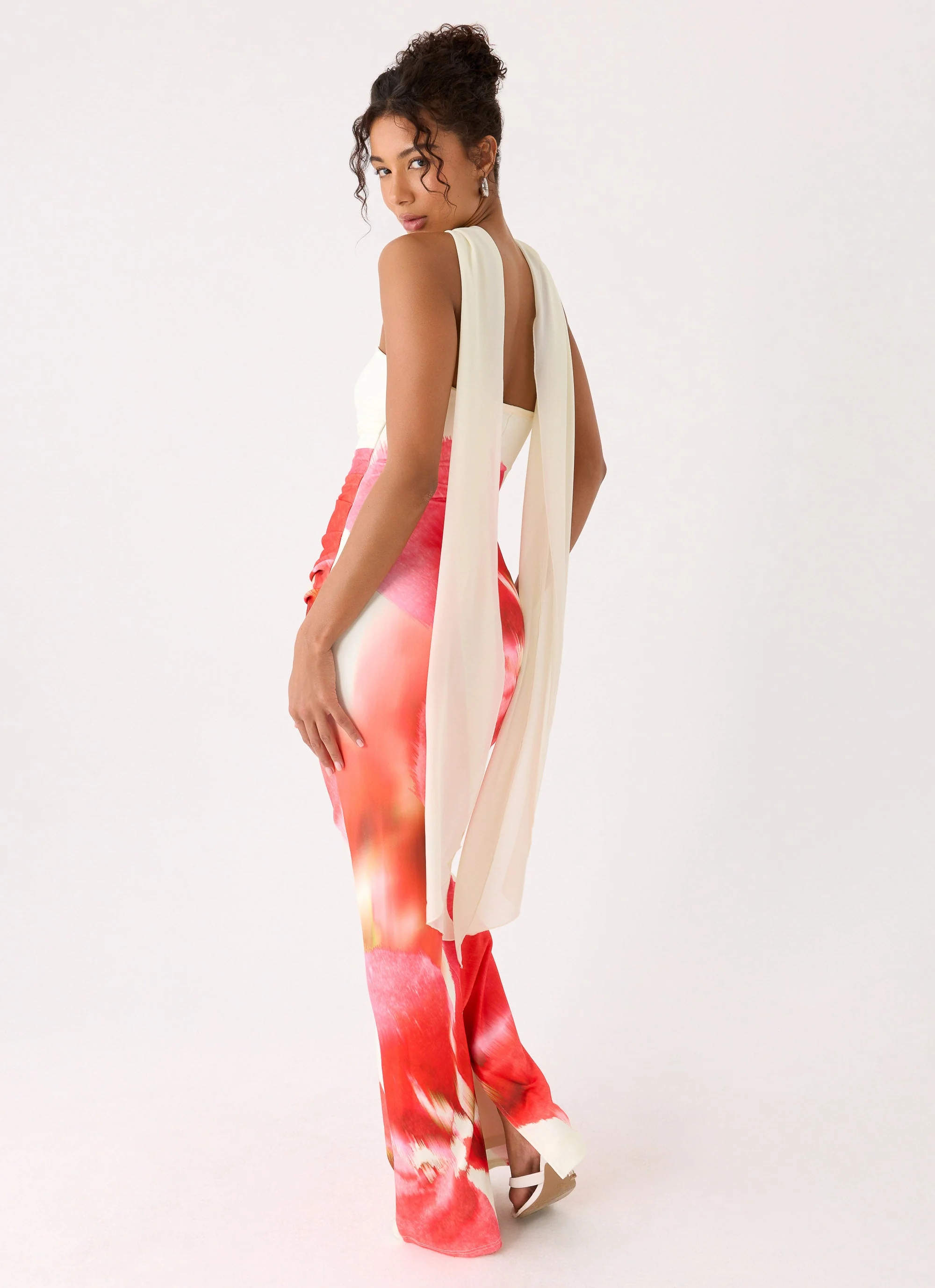 Libra Maxi Dress - Porcelain Rose - Image 2