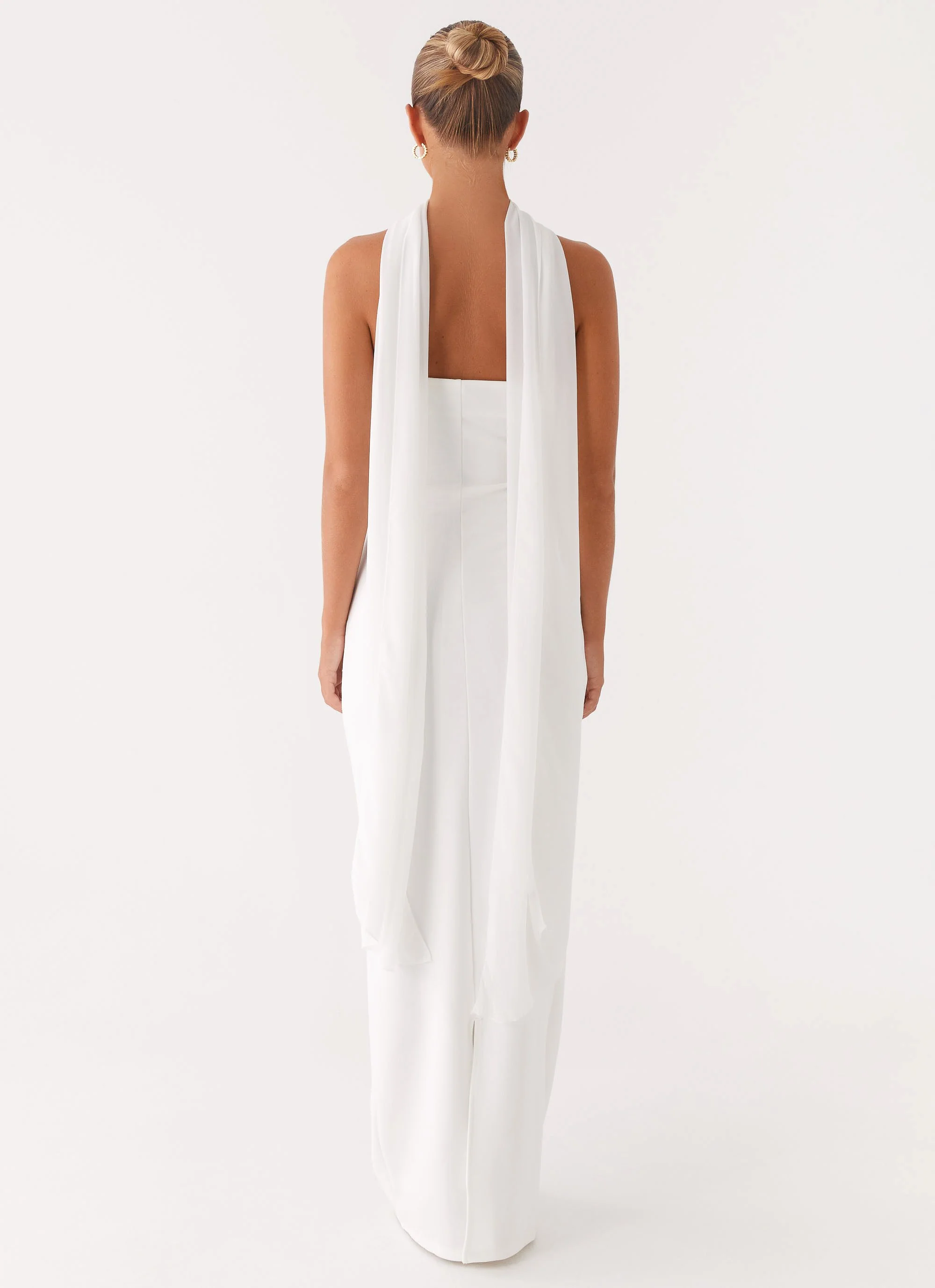Libra Maxi Dress - White - Image 4
