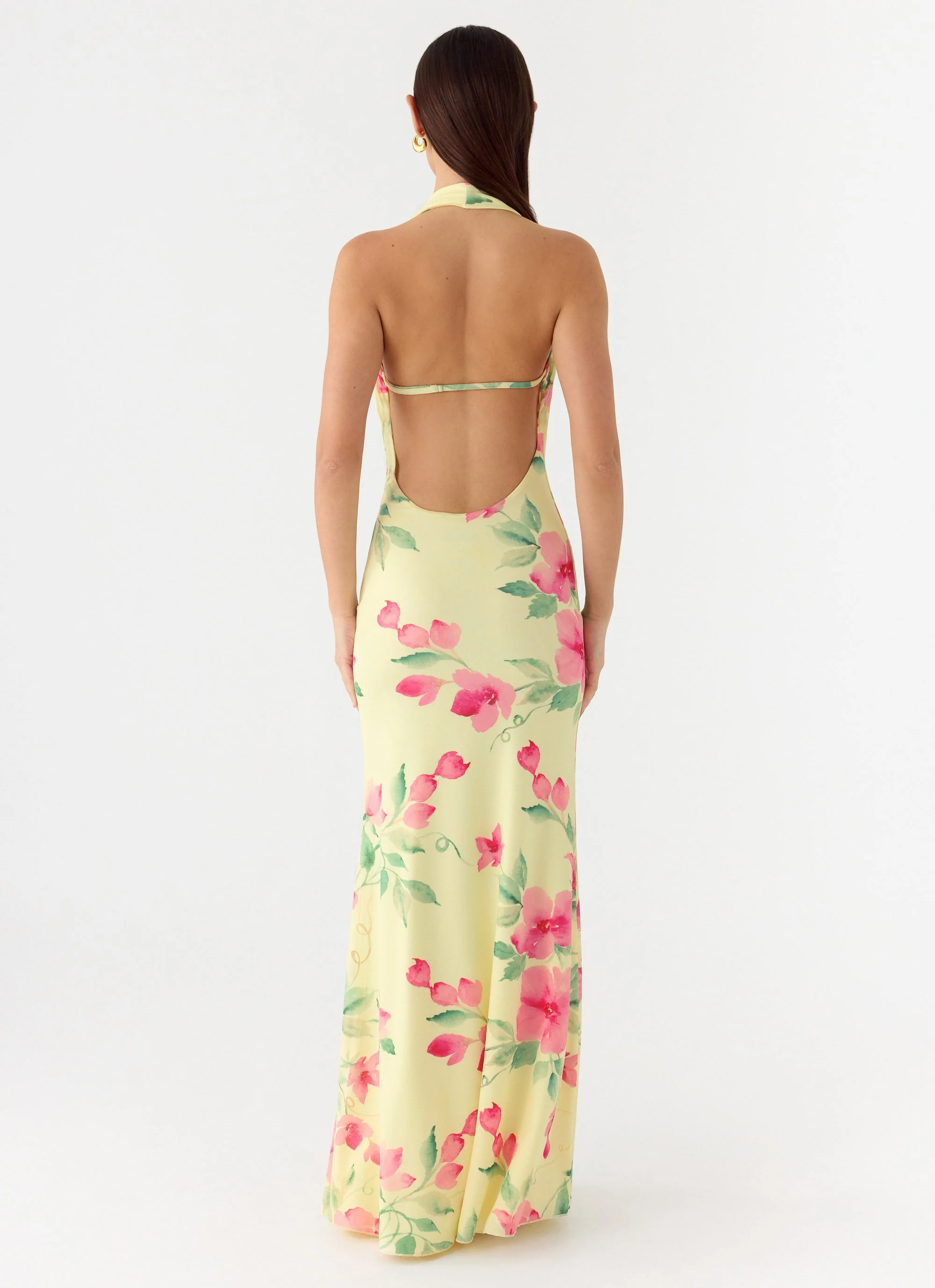 Like You Better Maxi Dress - Lemon Soleil - Image 3