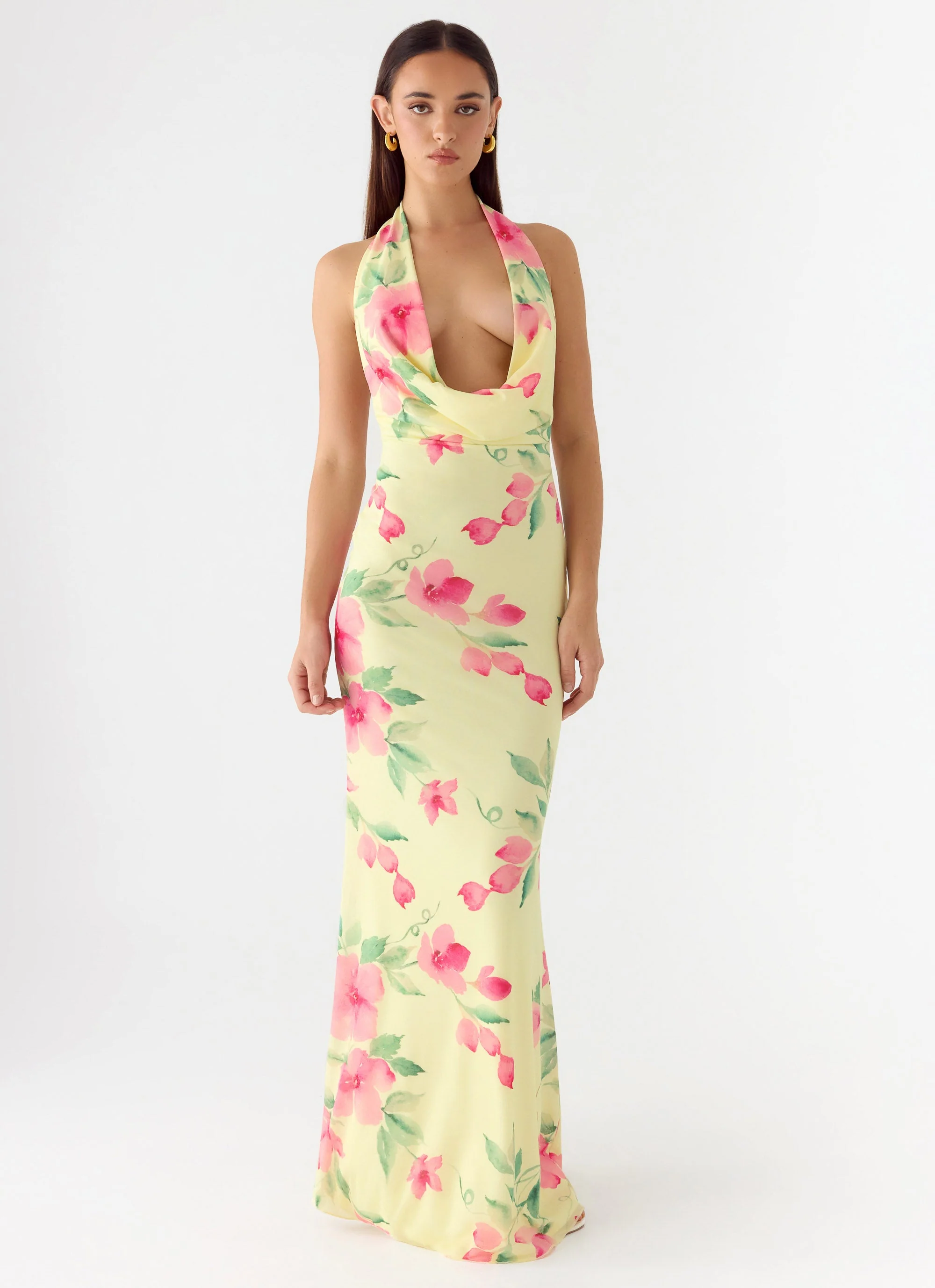 Like You Better Maxi Dress - Lemon Soleil - Image 6