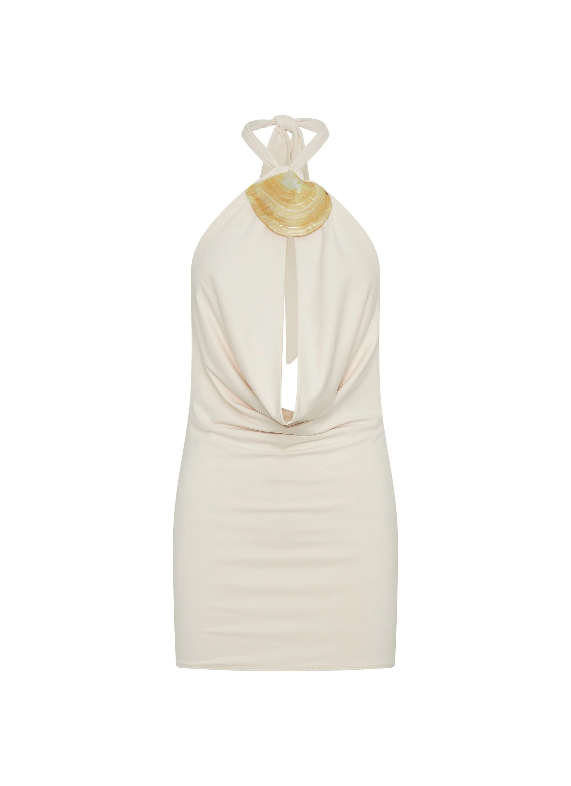 Liora Mini Dress - Ivory - Image 3