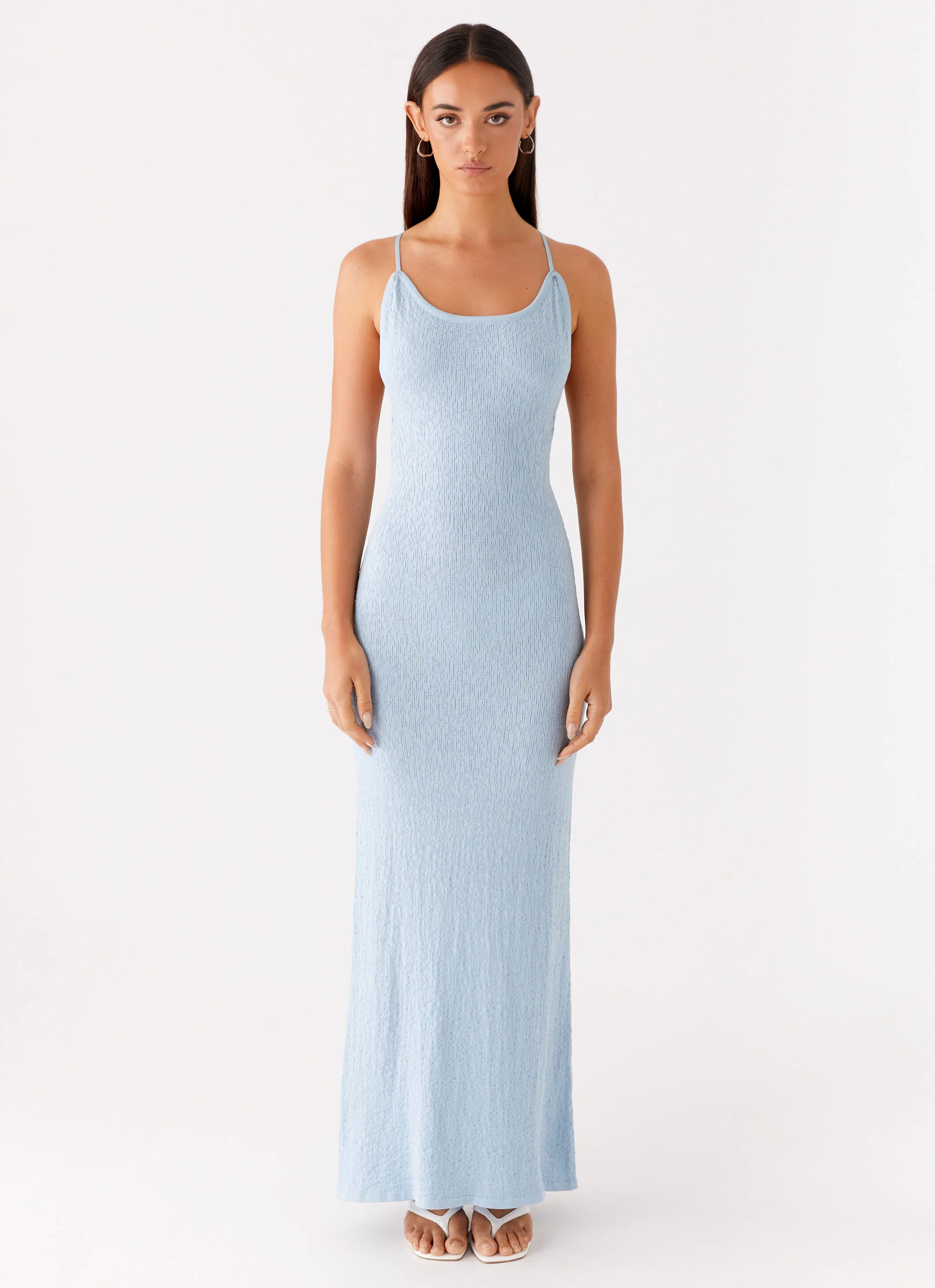 Lopez Maxi Dress - Blue - Image 6