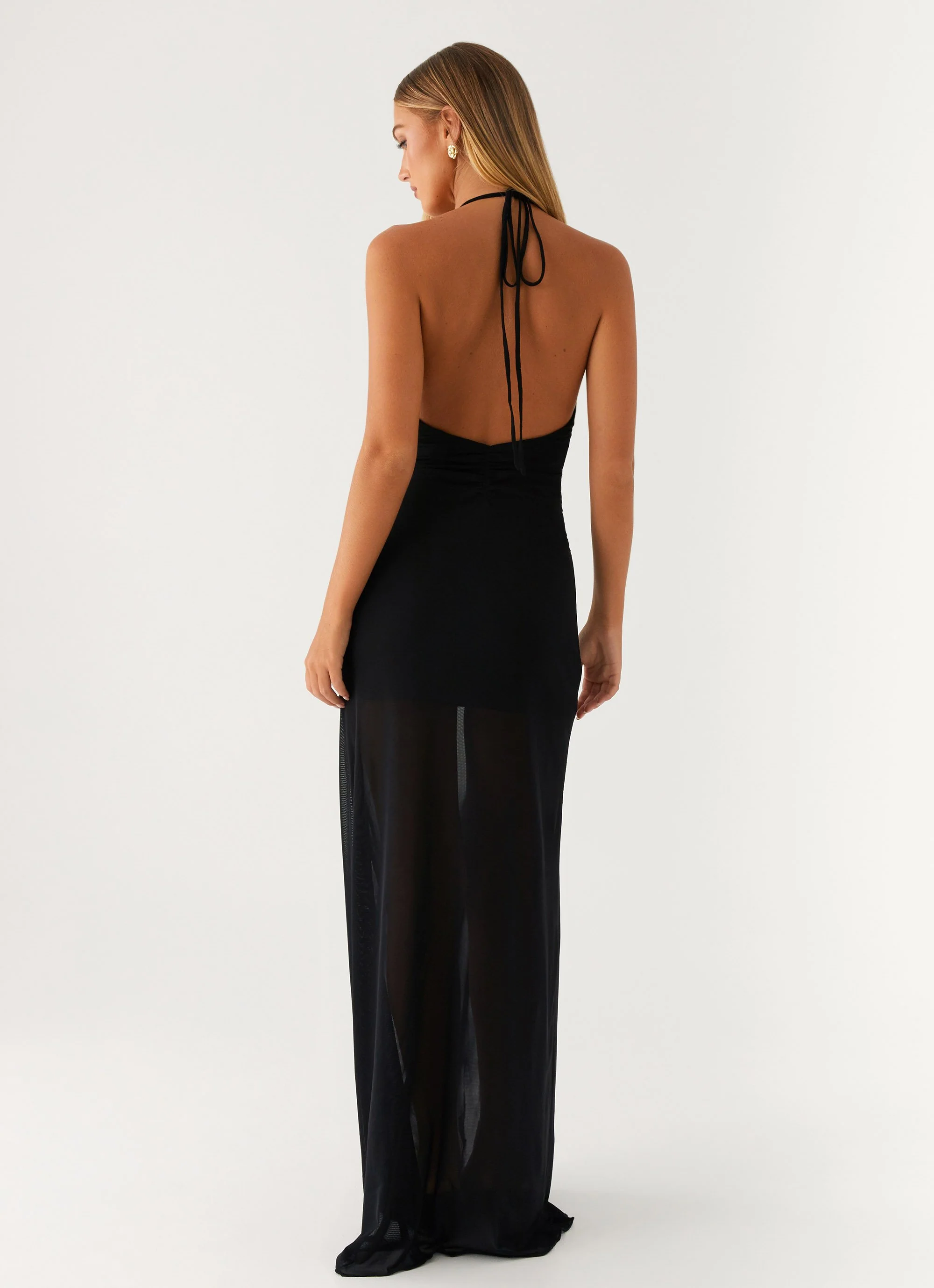 Louvre Maxi Dress - Black - Image 4