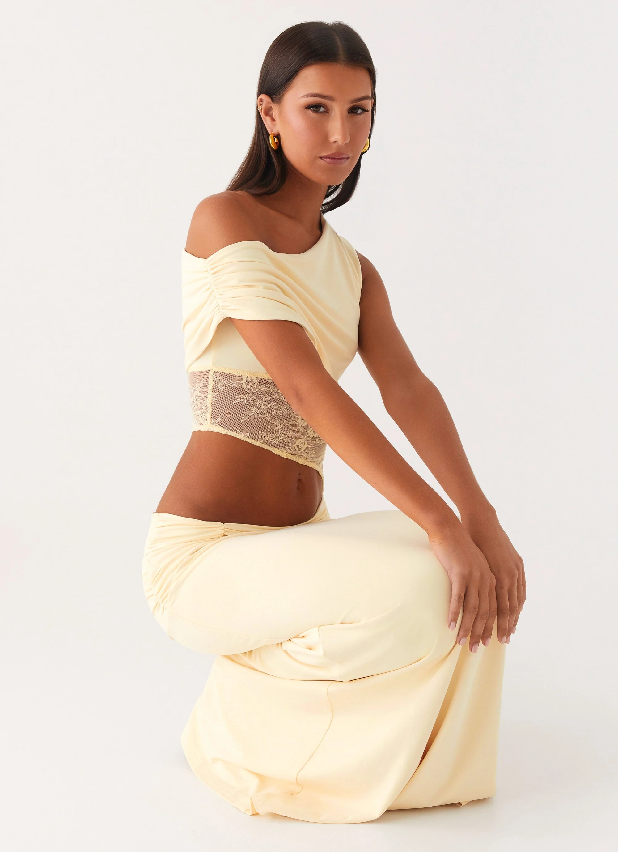 Love Motion Maxi Dress - Lemon - Image 6