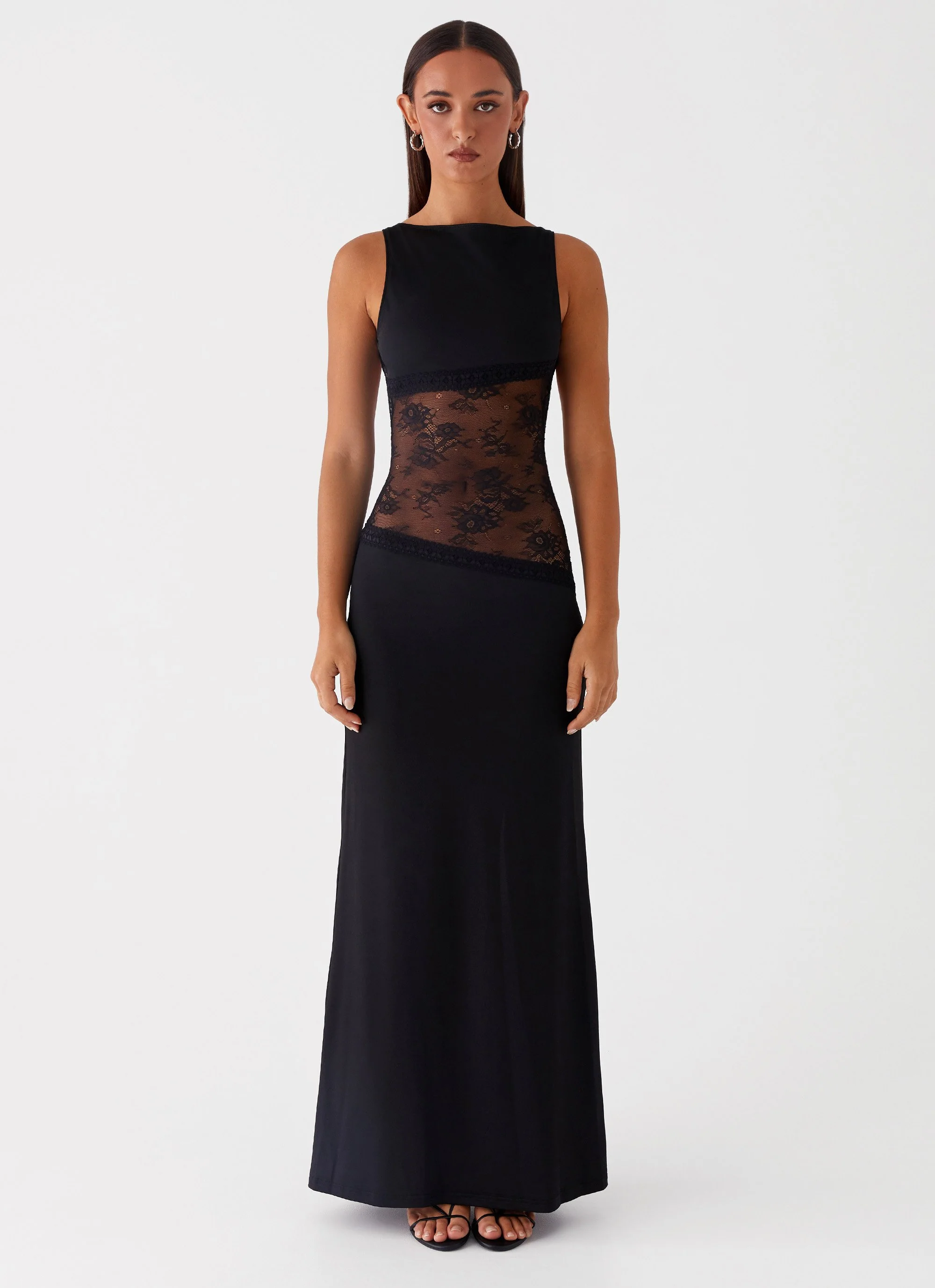 Lucinda Maxi Dress - Black - Image 2