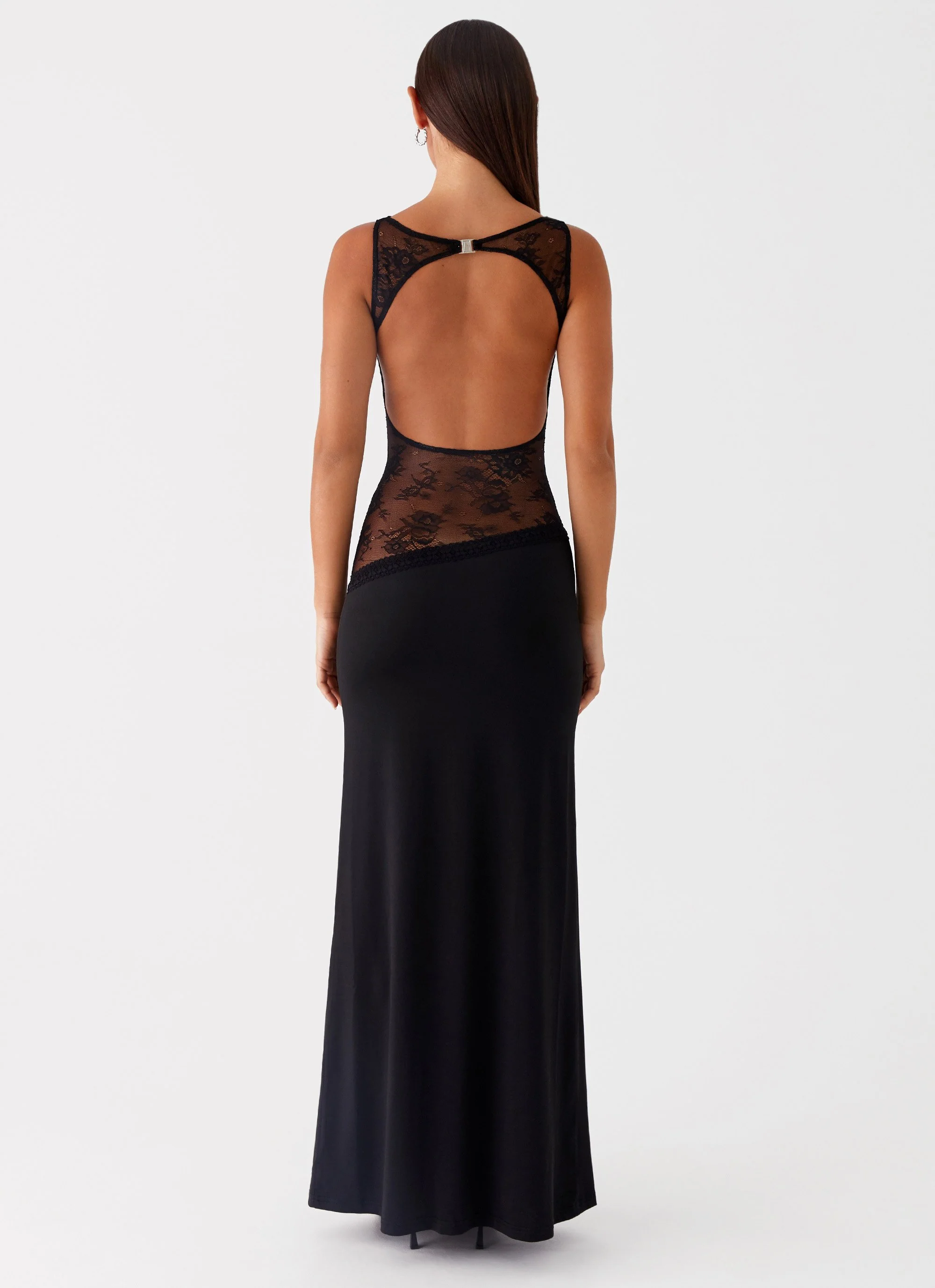 Lucinda Maxi Dress - Black - Image 4