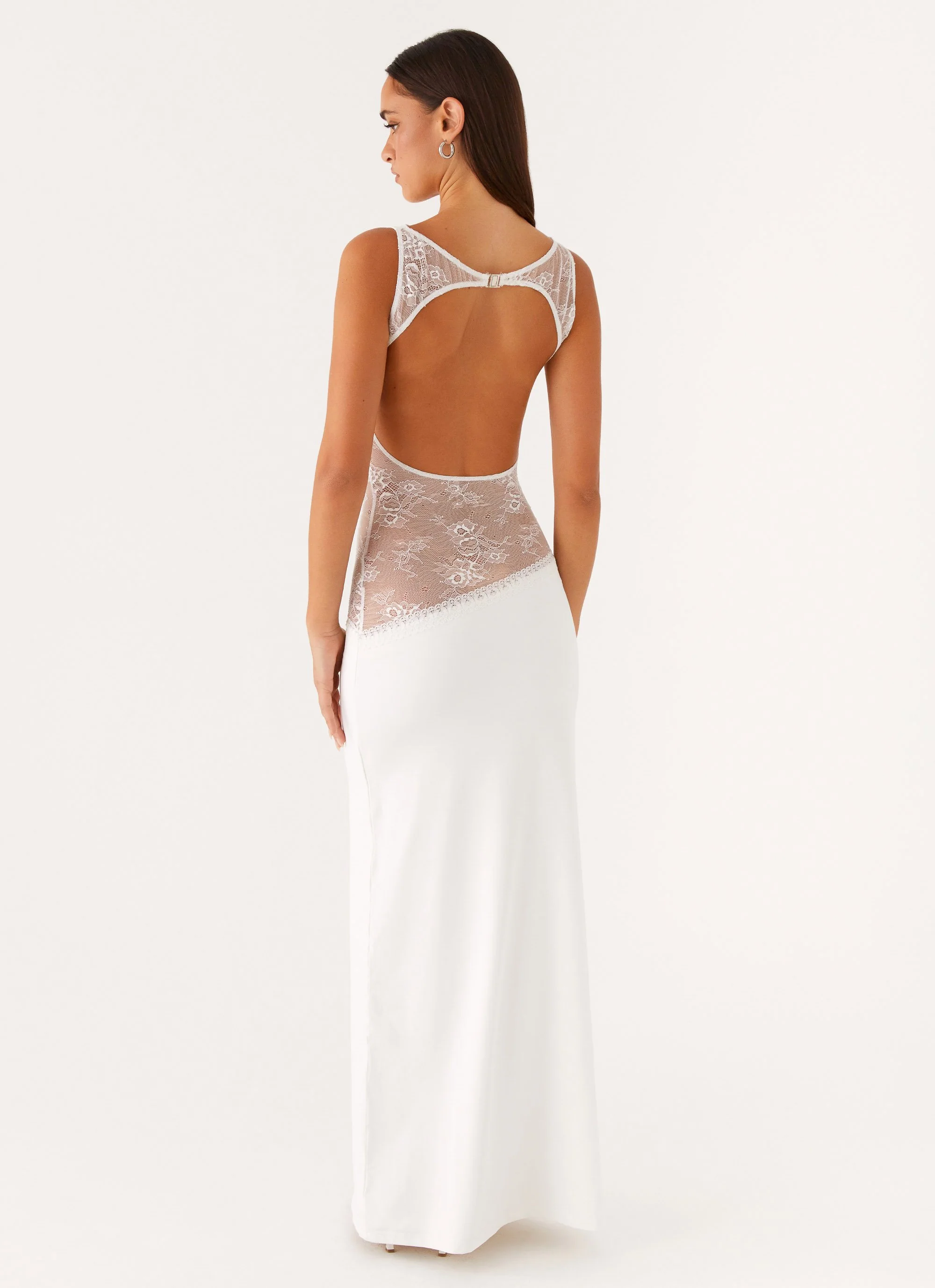 Lucinda Maxi Dress - White - Image 4