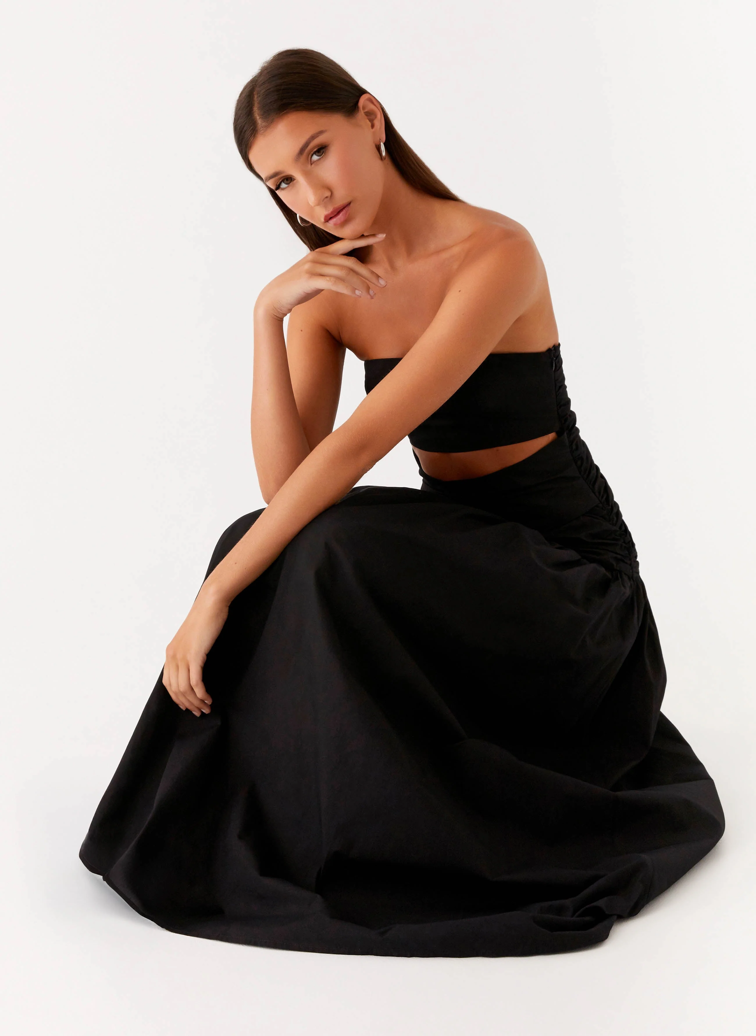 Lumen Maxi Dress - Black - Image 6