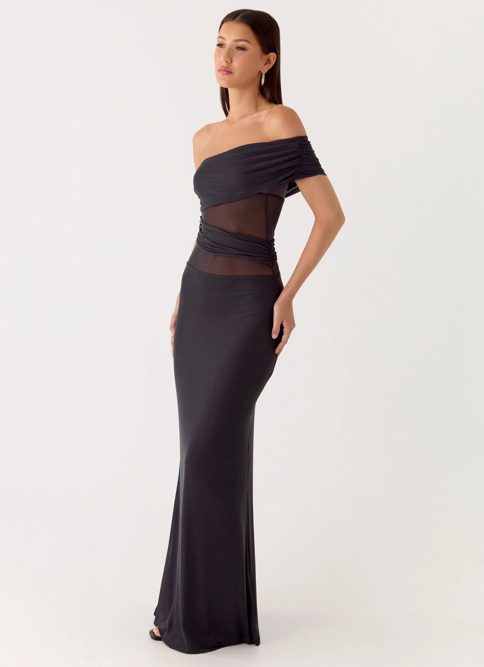 Lumi Maxi Dress - Dark Grey - Image 5