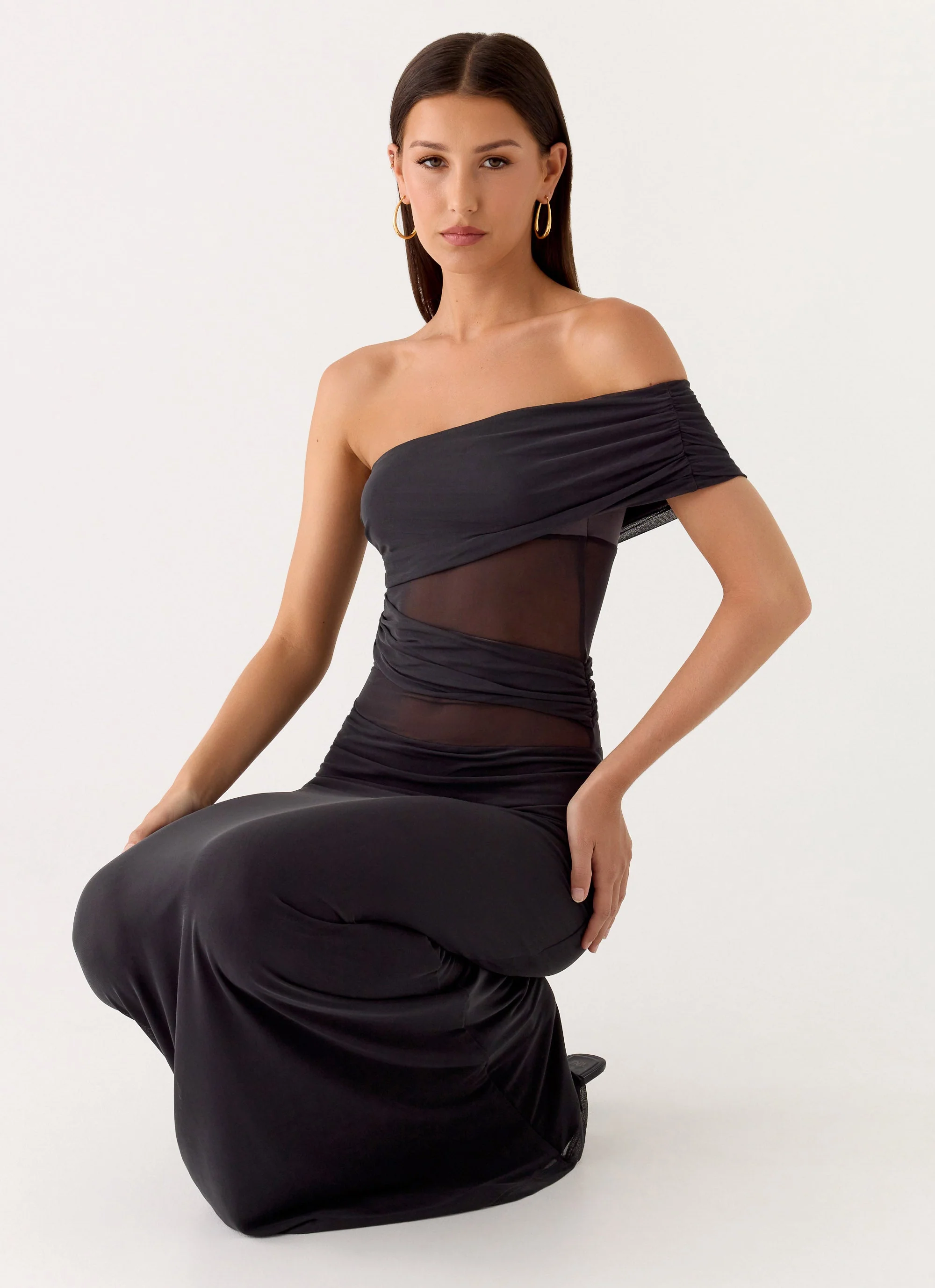 Lumi Maxi Dress - Dark Grey - Image 6