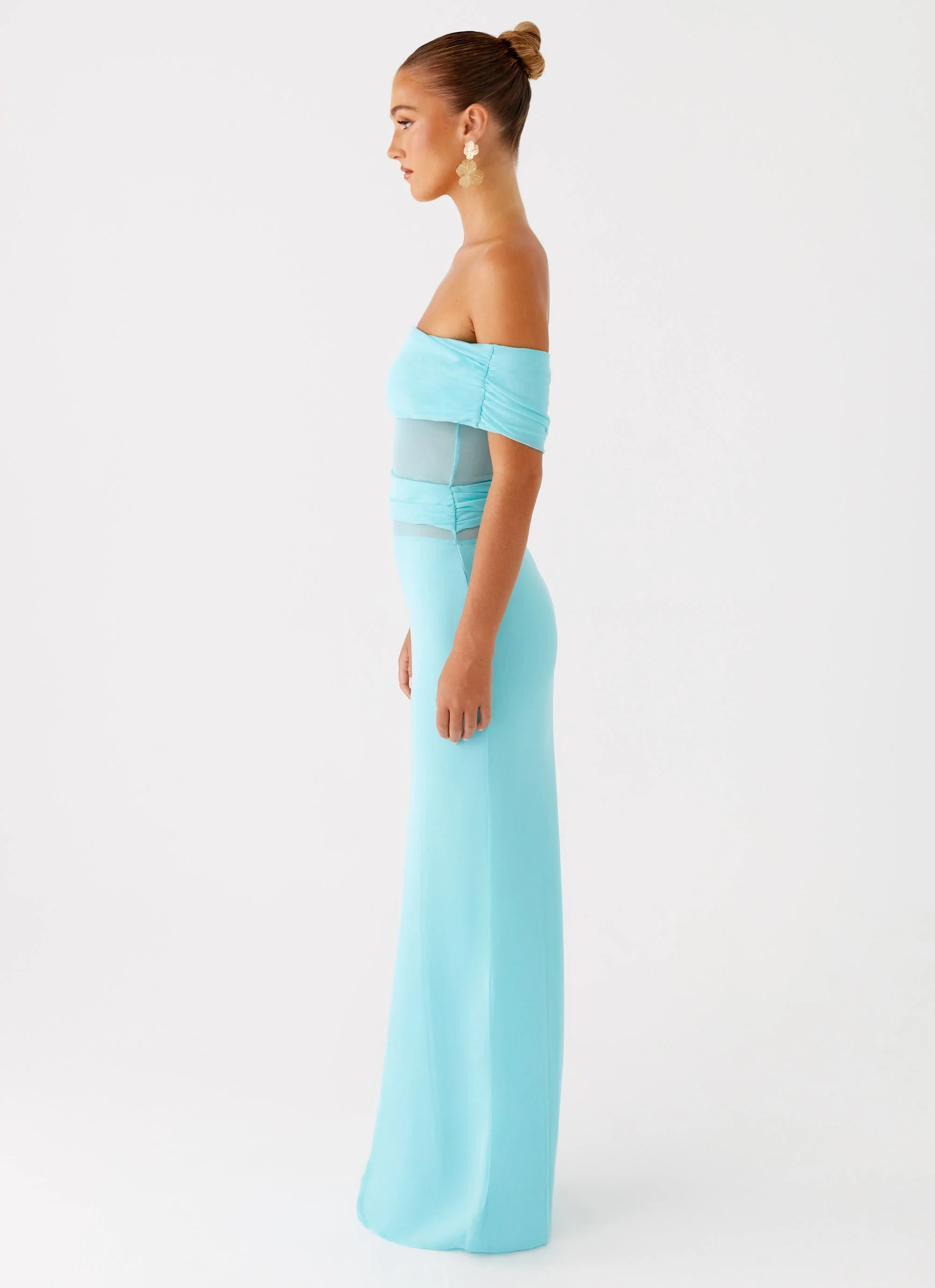 Lumi Maxi Dress - Turquoise - Image 3