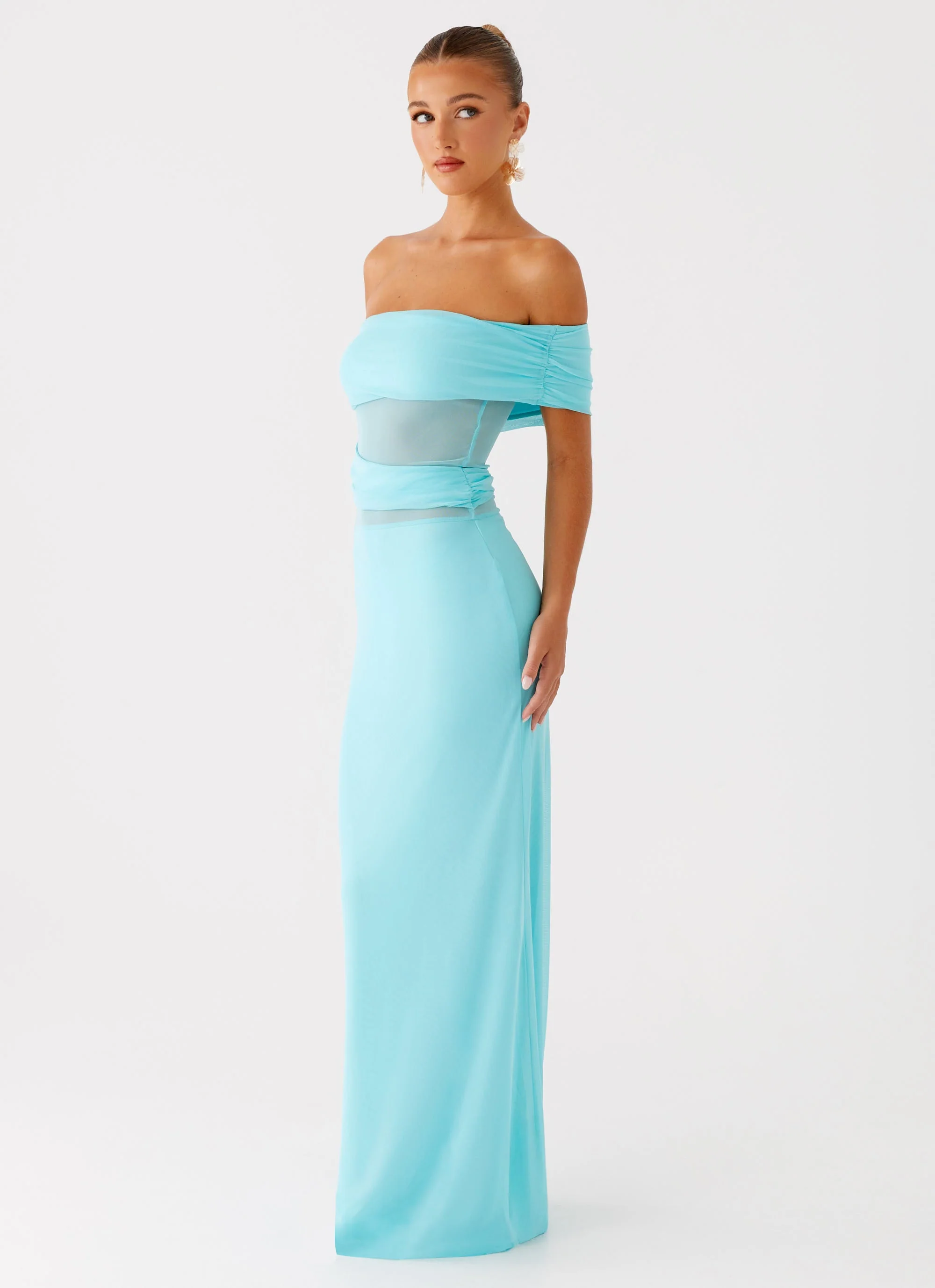 Lumi Maxi Dress - Turquoise - Image 5