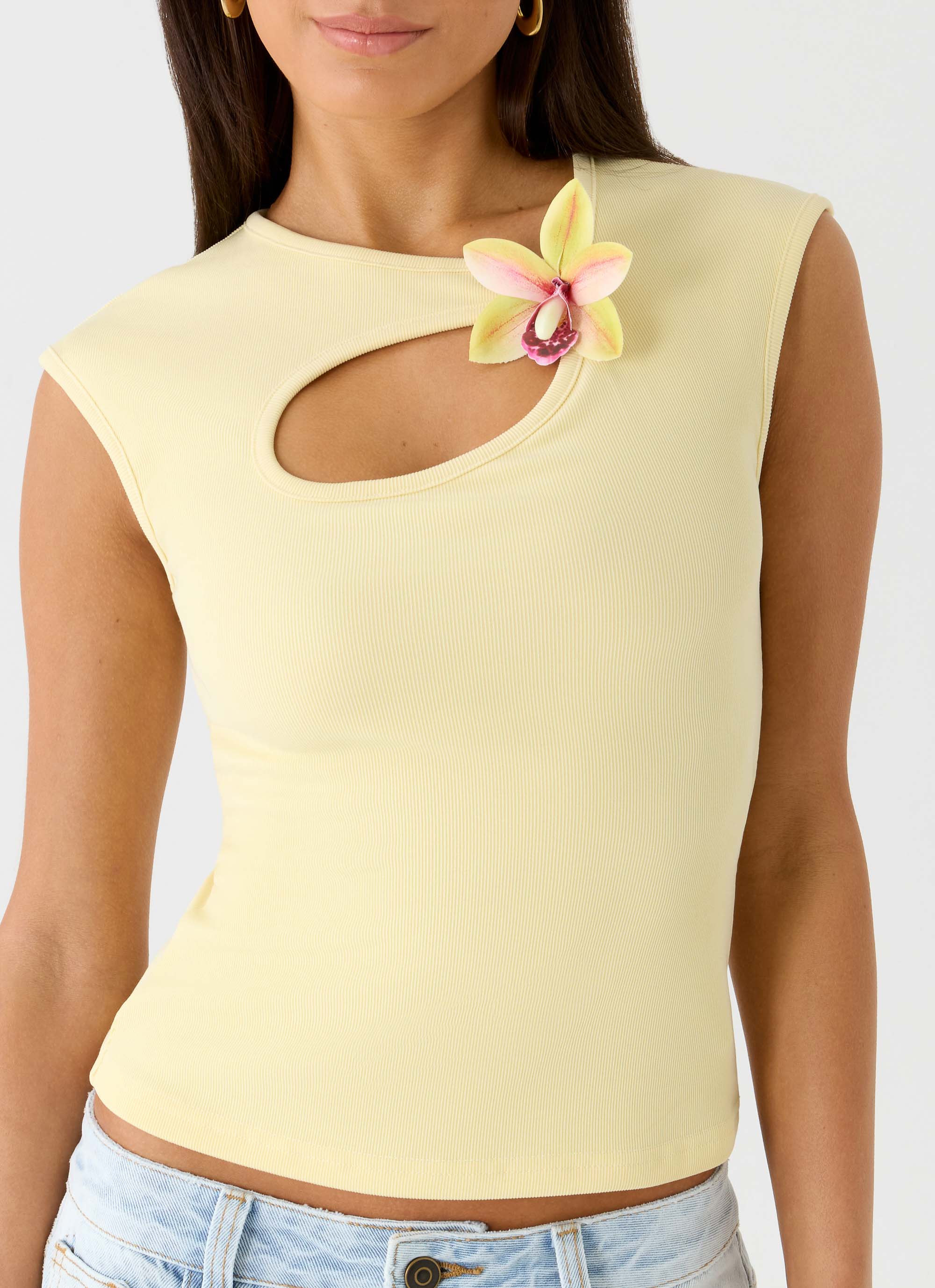 Luxie Top - Yellow - Image 5