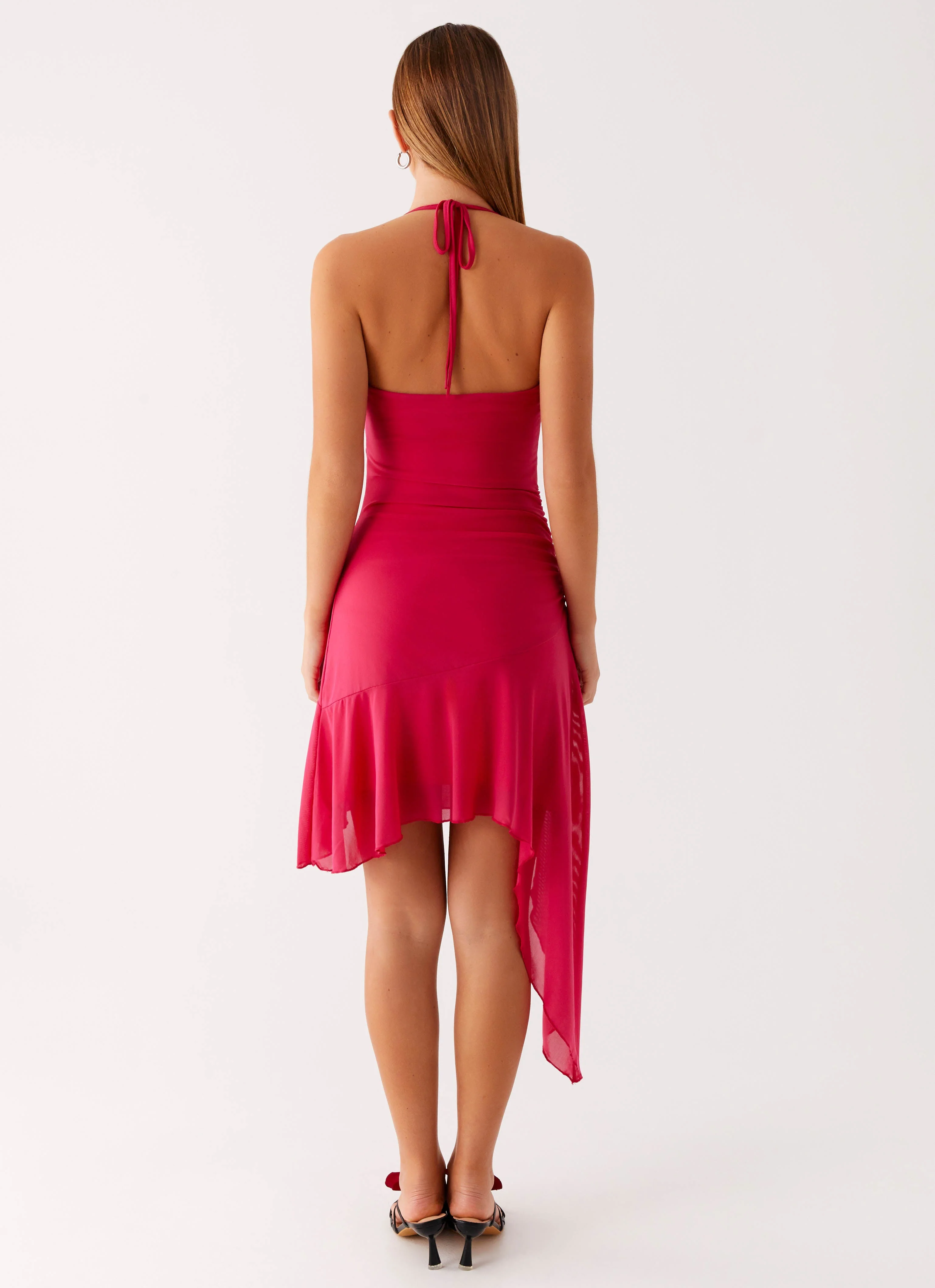 Mai Tai Mini Dress - Hot Pink - Image 3