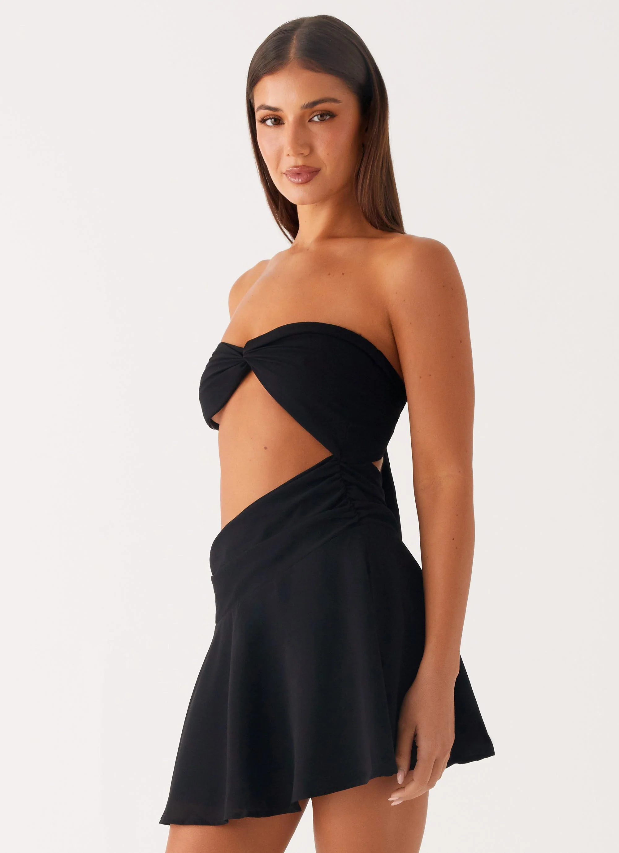 Marbella Mini Dress - Black - Image 4
