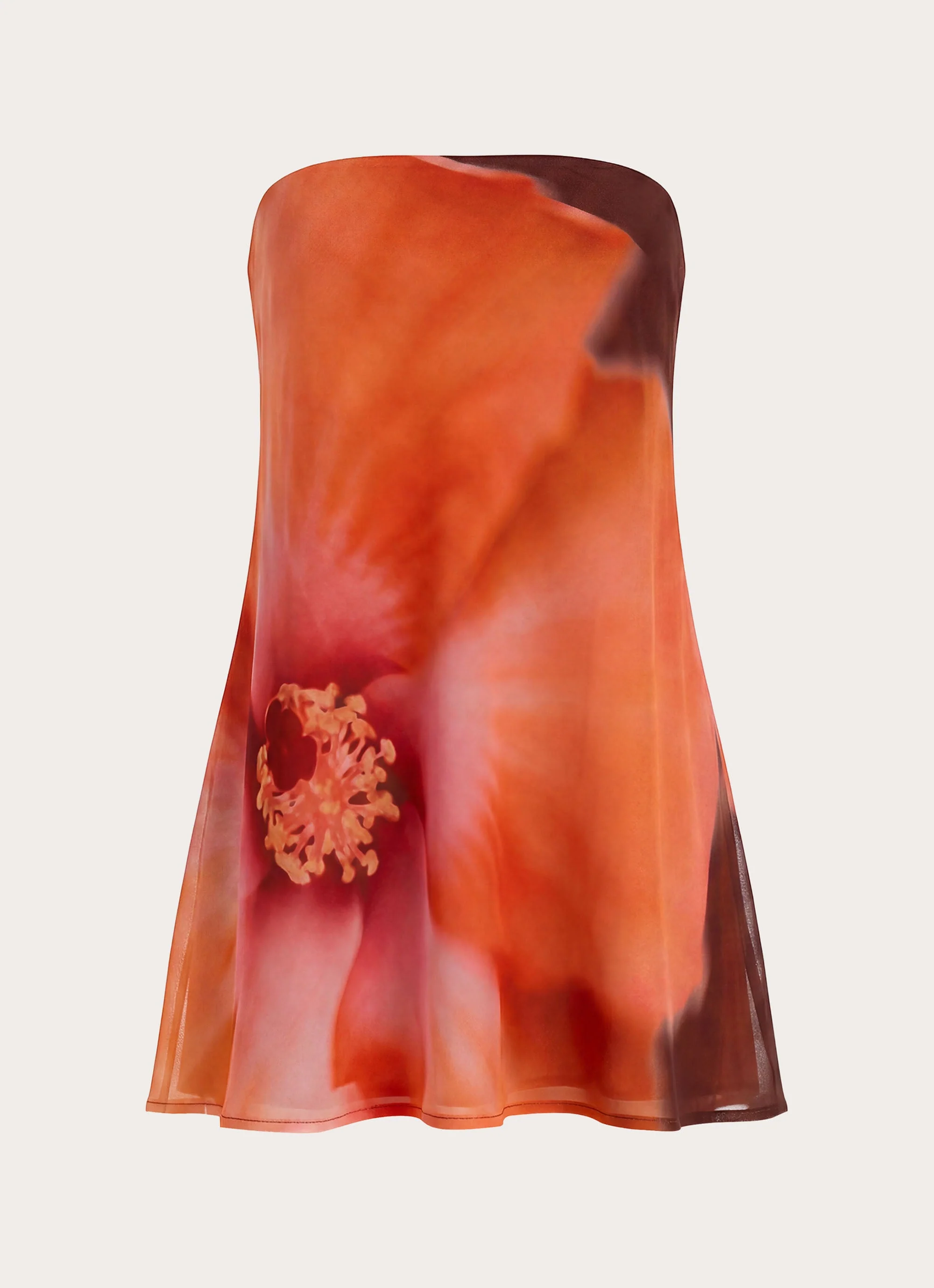 Marcita Mini Dress - Chocolate Blossom - Image 2