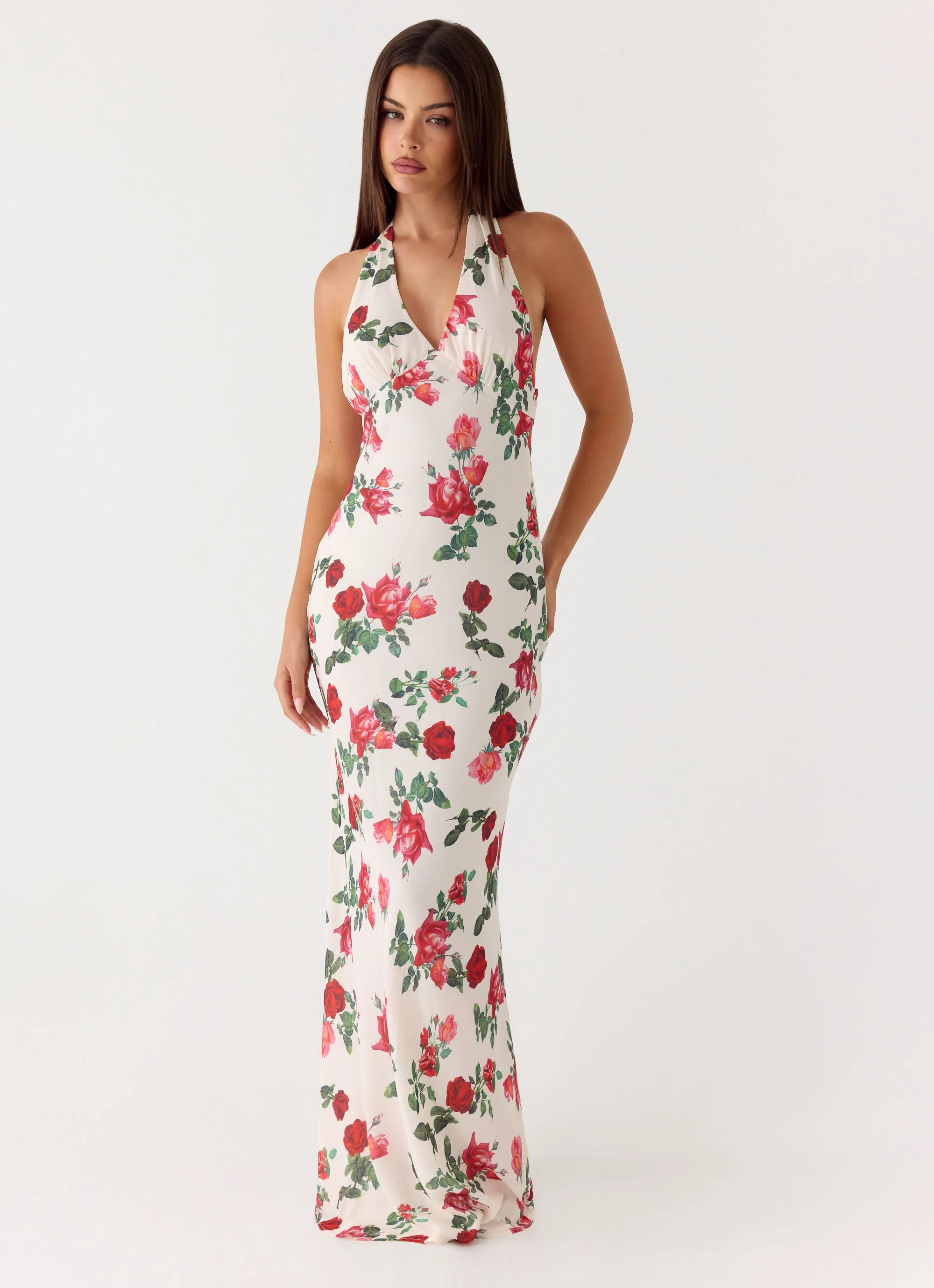 Maryk Maxi Dress - Ivory Bloom - Image 7