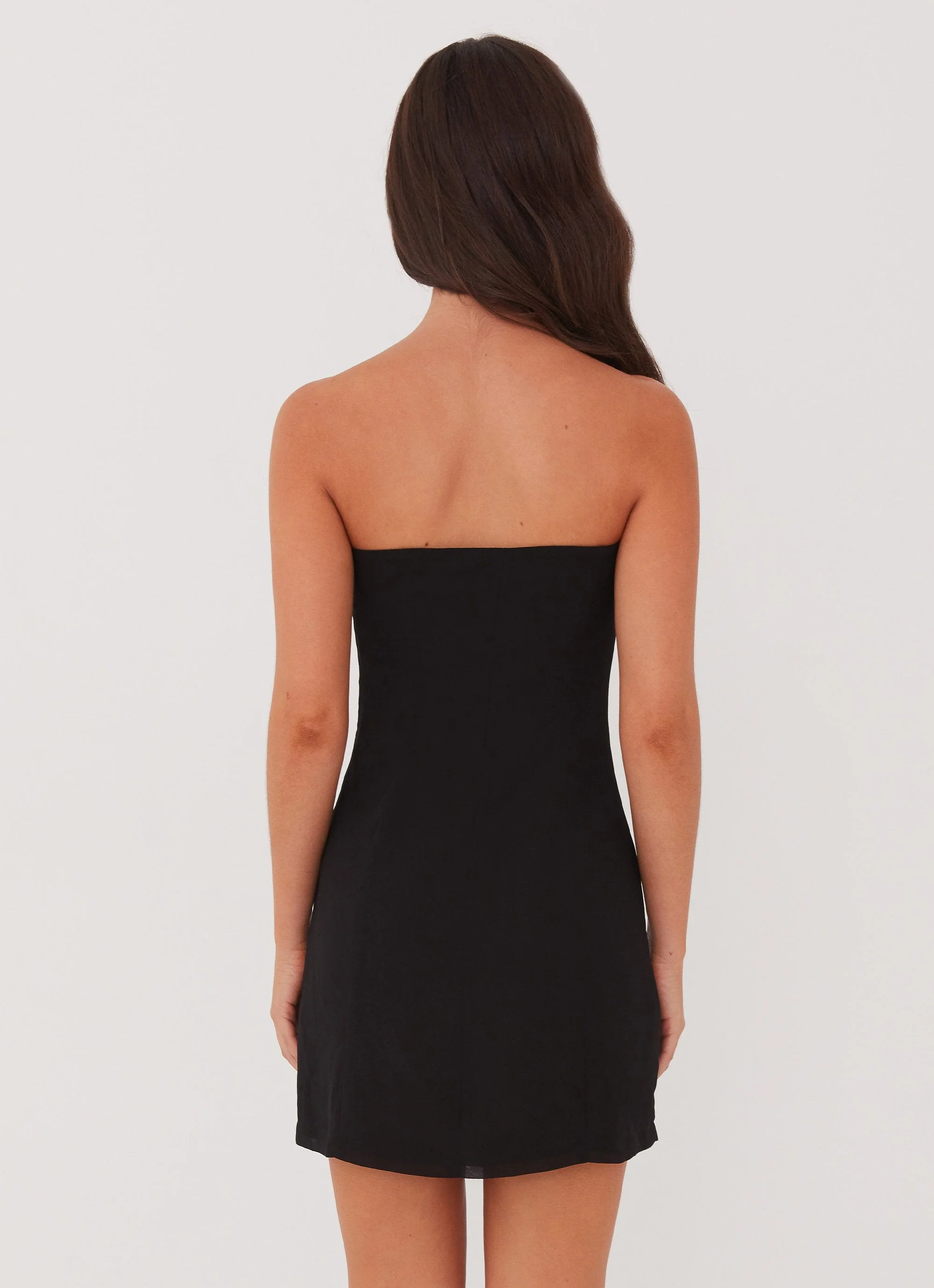 Mckay Mini Dress - Black - Image 4