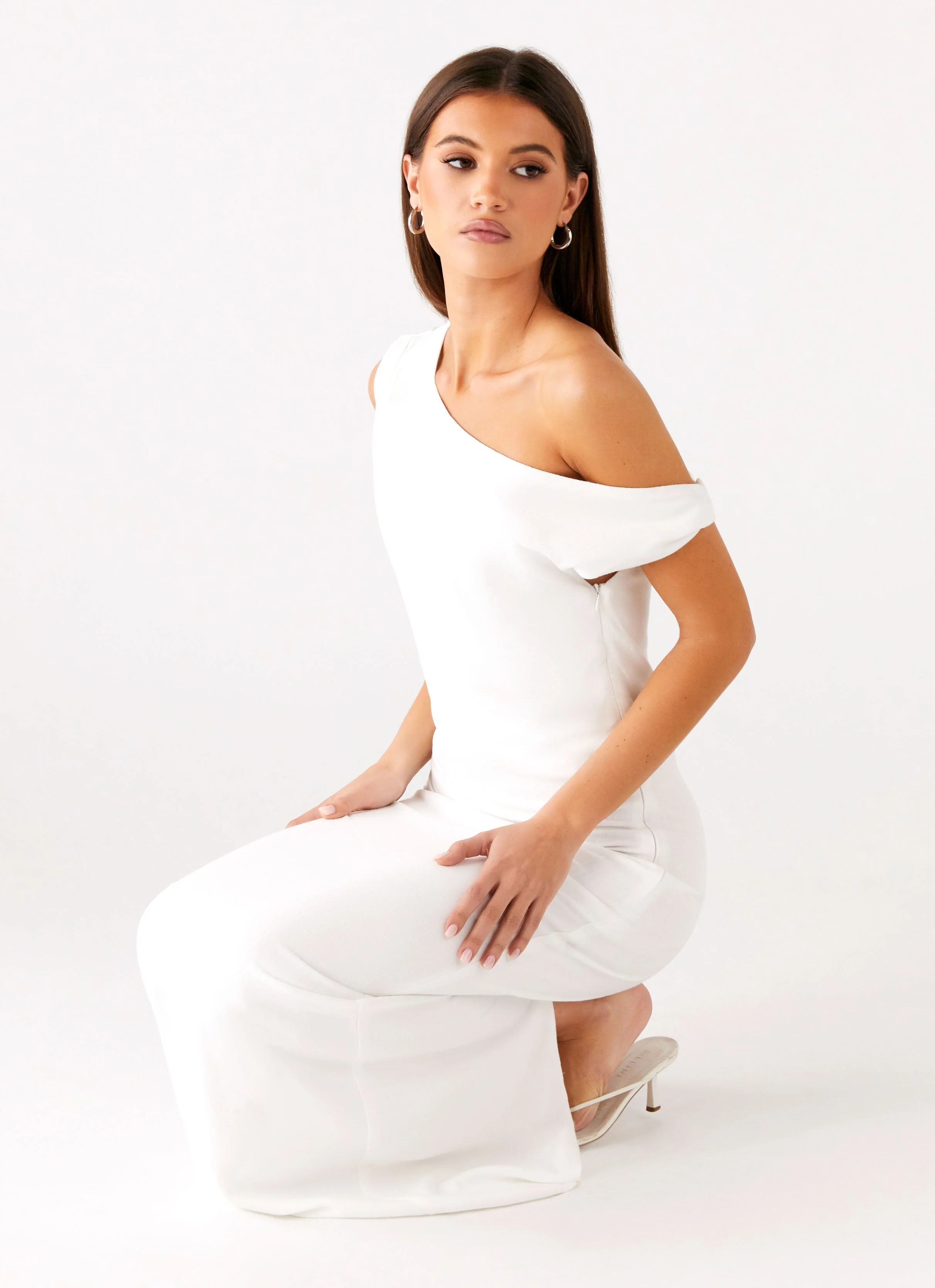 Mckenna Maxi Dress - White - Image 5