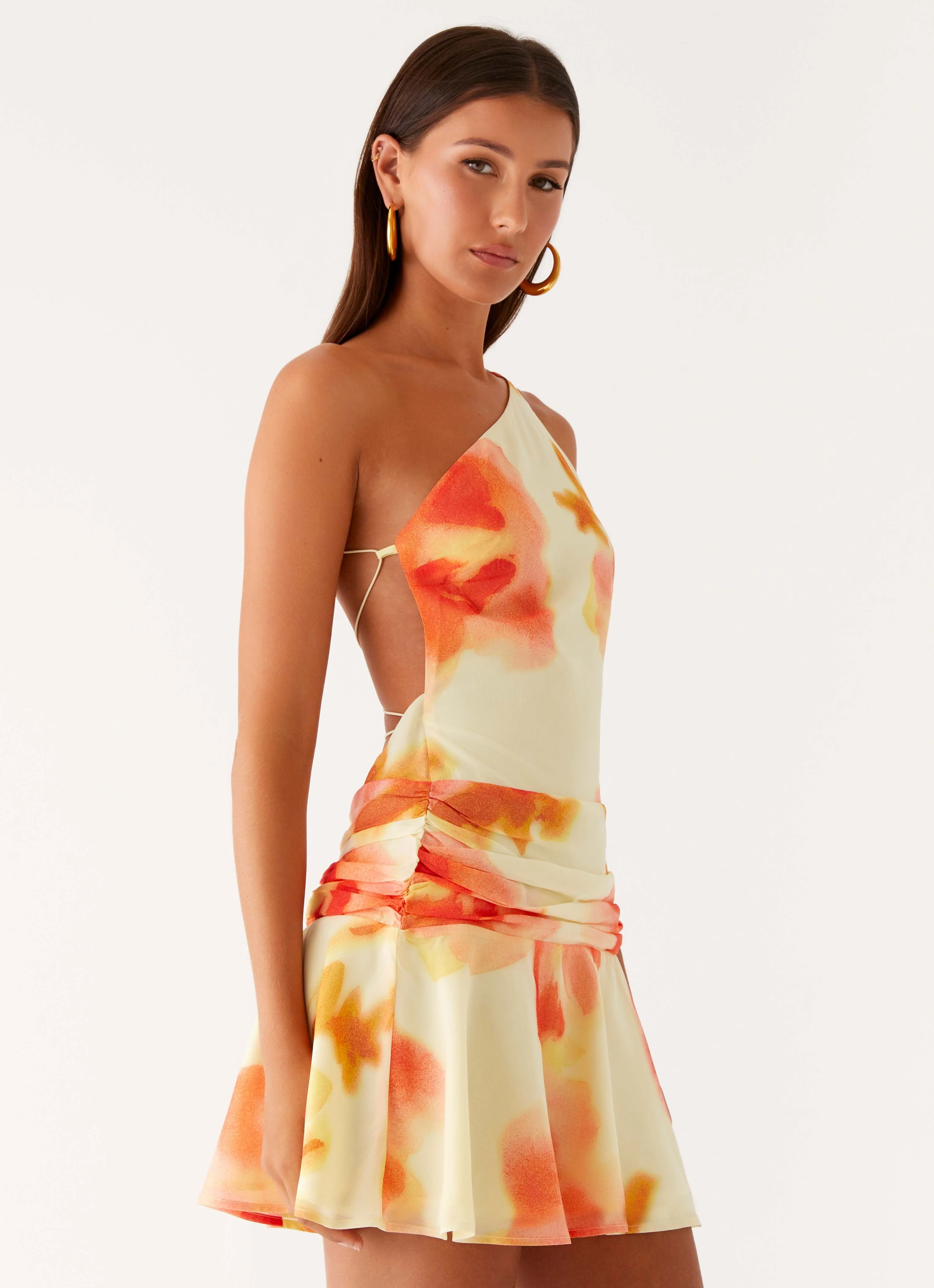 Meah Backless Mini Dress - Mimosa Blossom - Image 4
