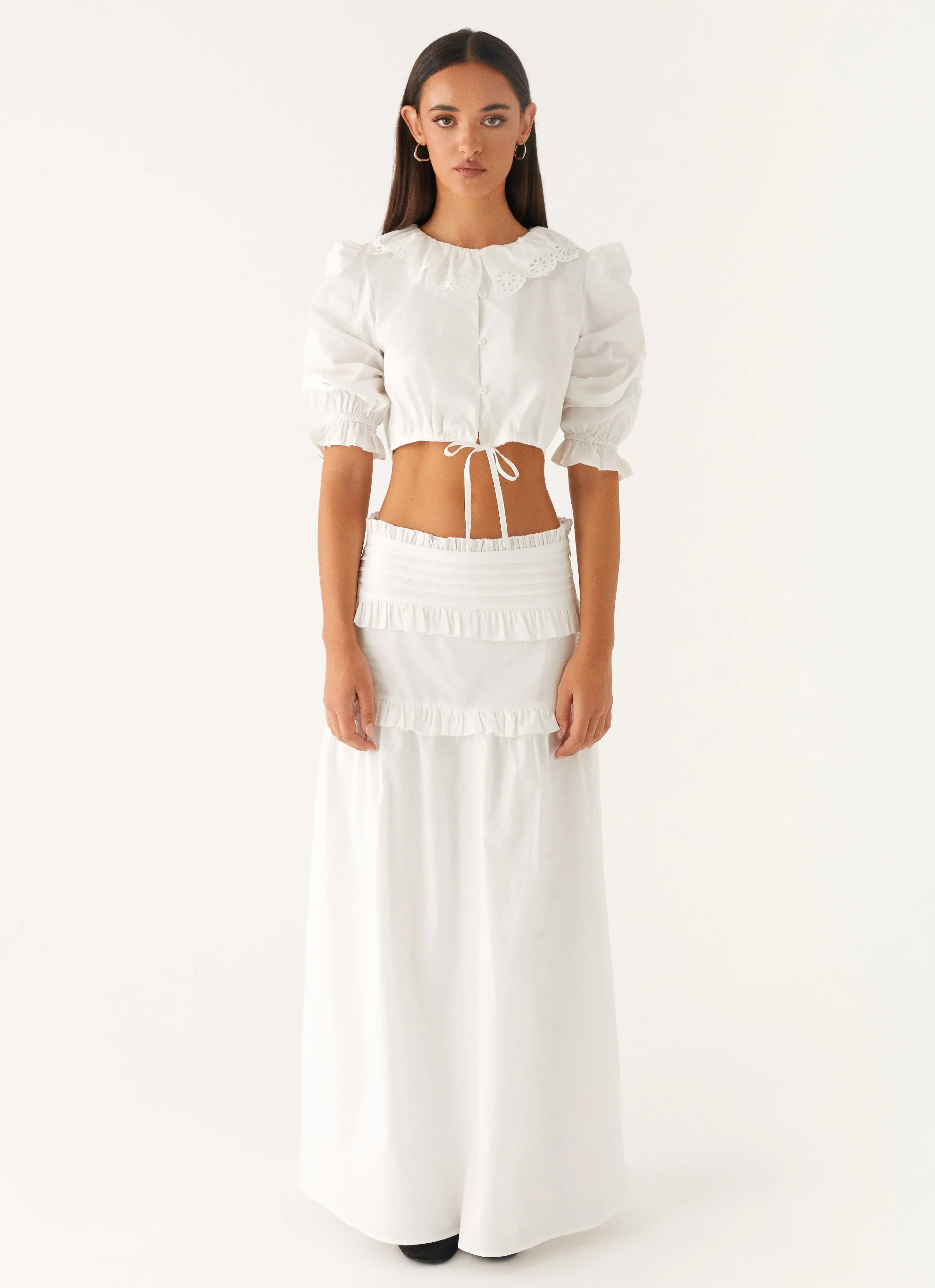 Melania Blouse - White - Image 2