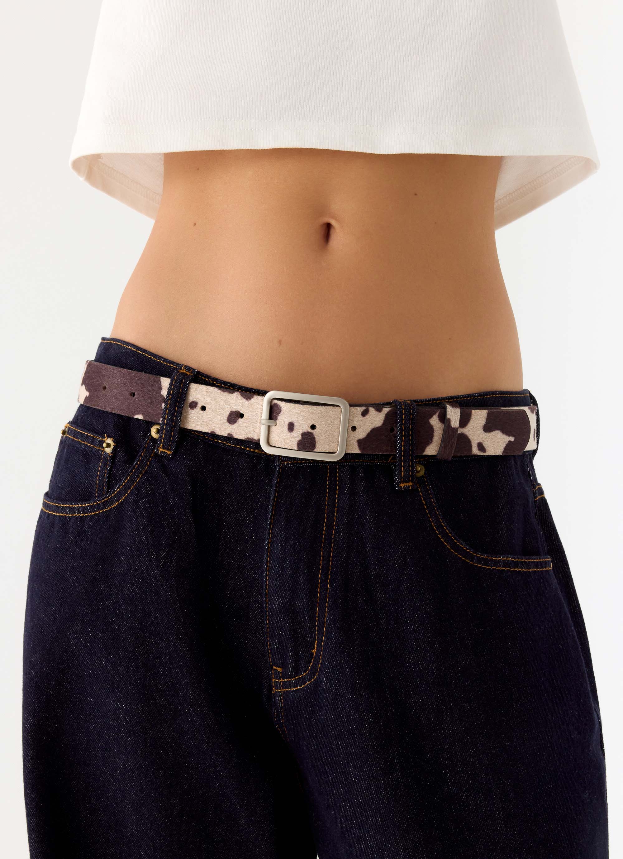 Mercury Kiss Belt - Brown Cow - Image 3