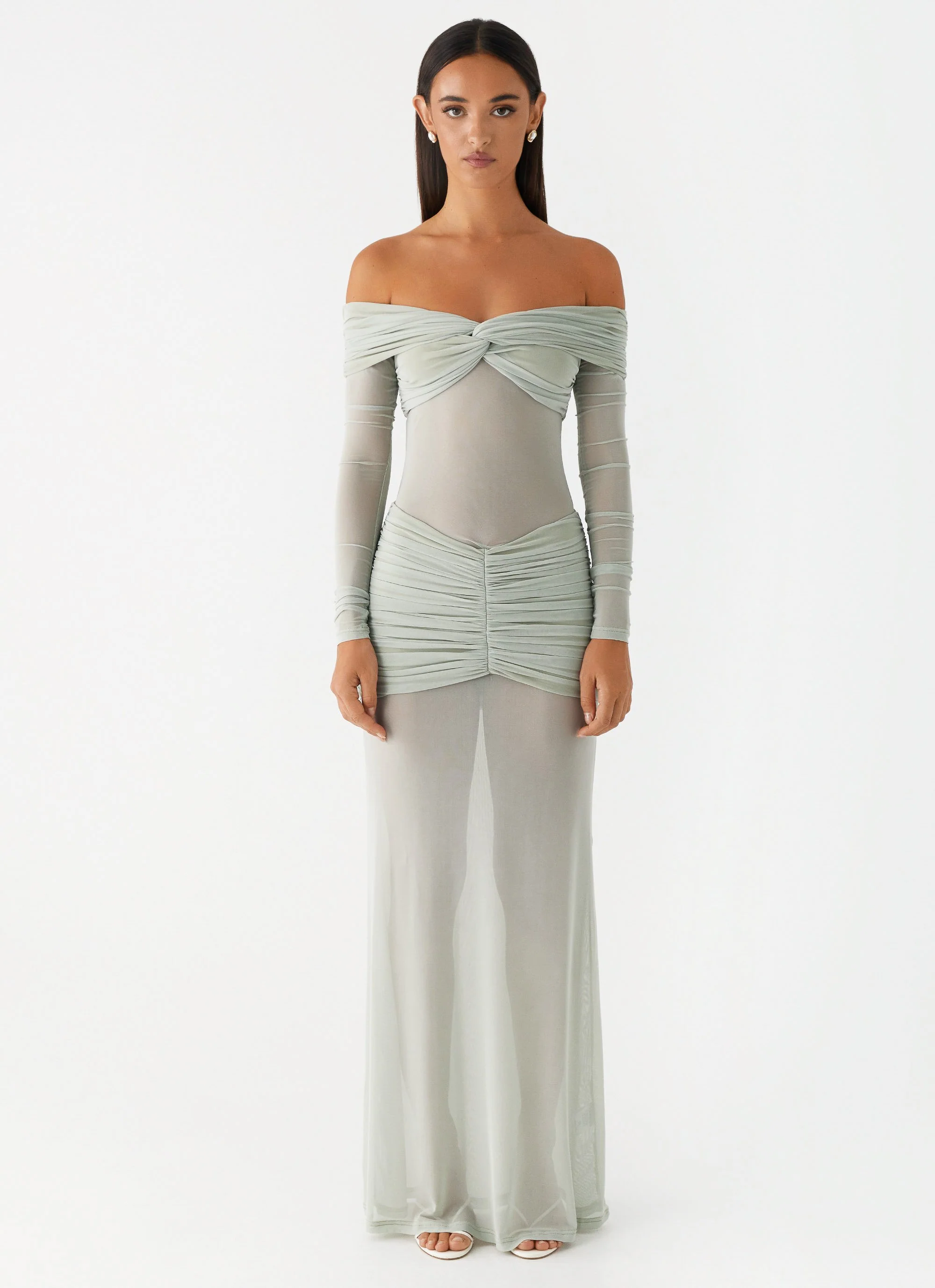 Mercy Maxi Dress - Sage - Image 2
