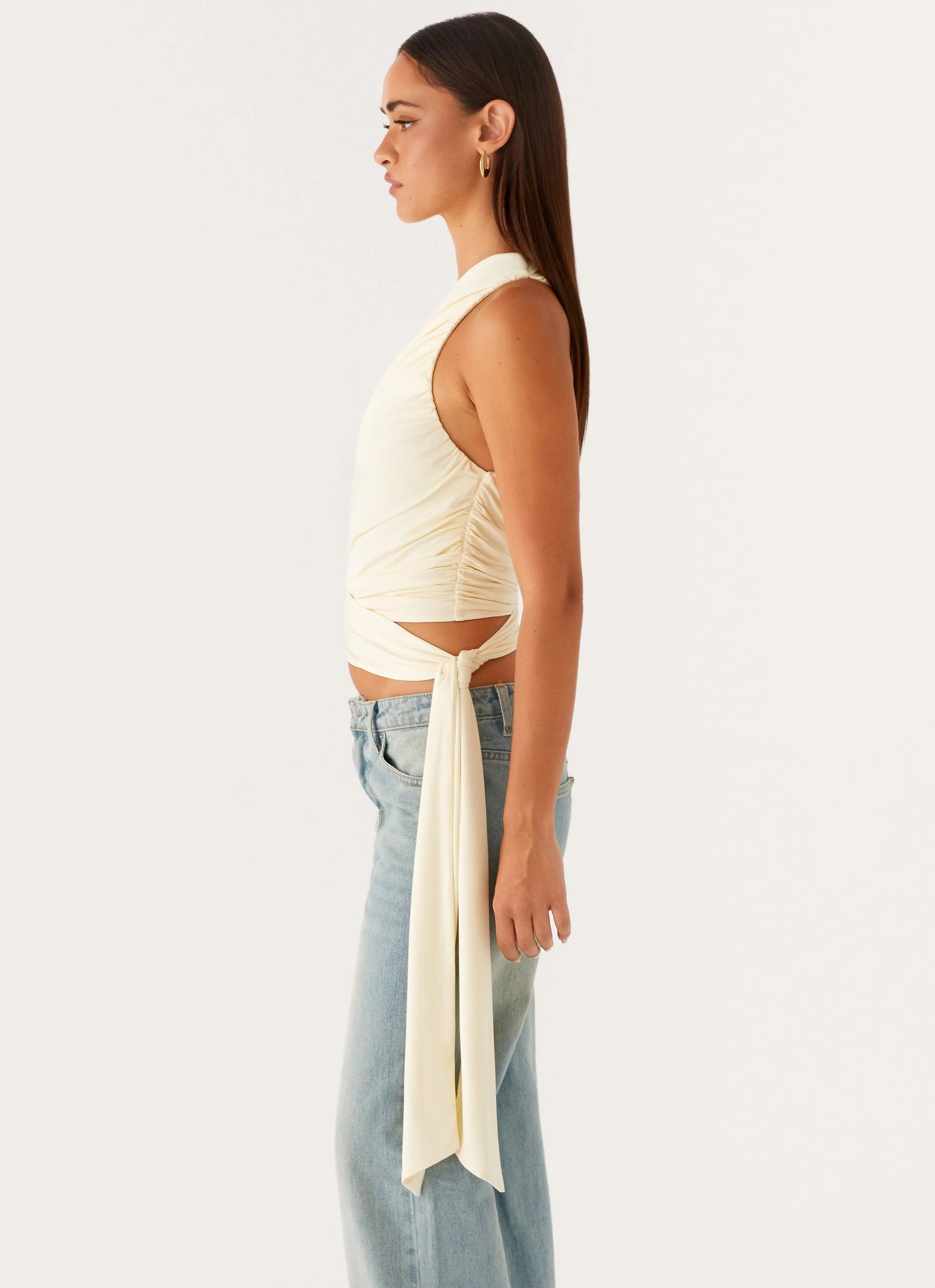 Merryn Top - Pale Yellow - Image 4