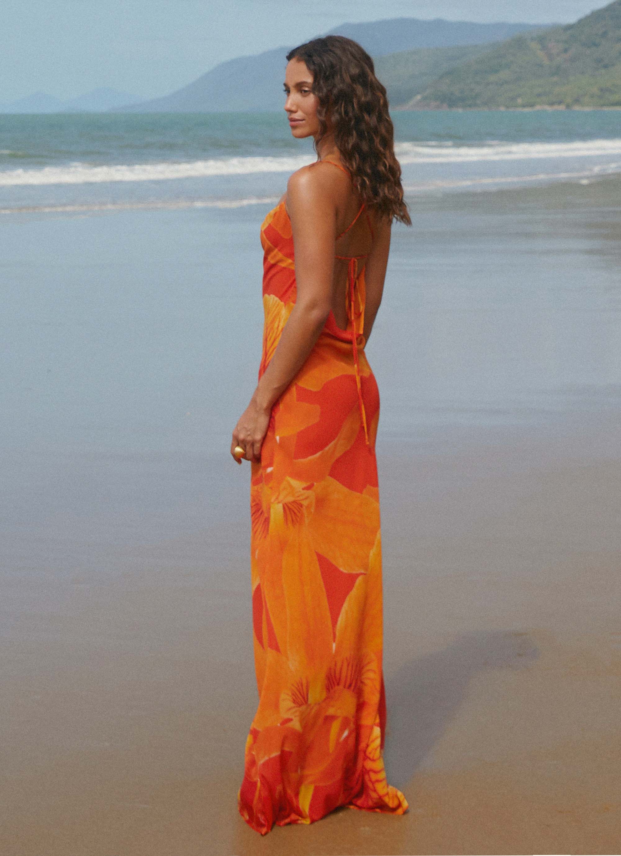 Midafternoon Maxi Dress - Serene Orange - Image 2
