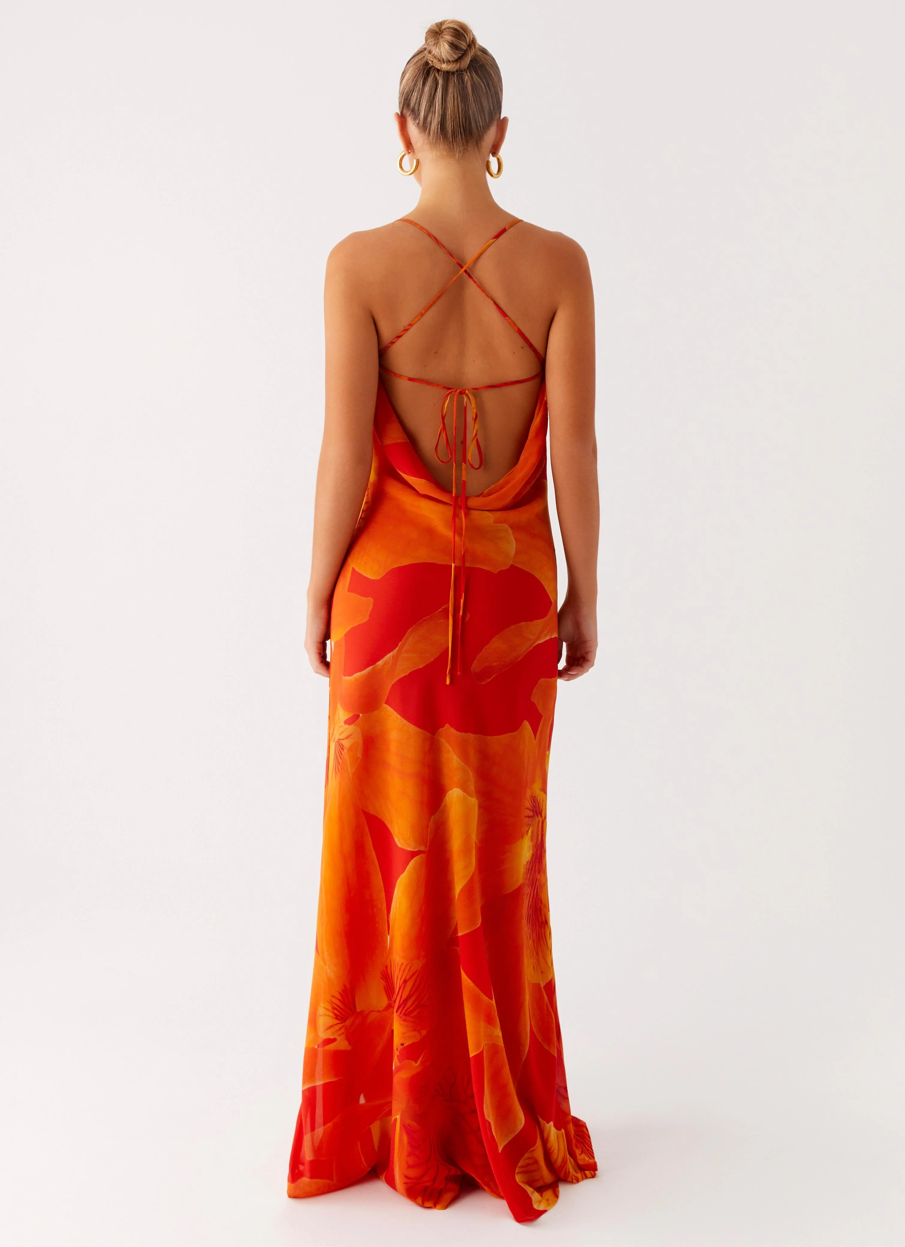 Midafternoon Maxi Dress - Serene Orange - Image 3