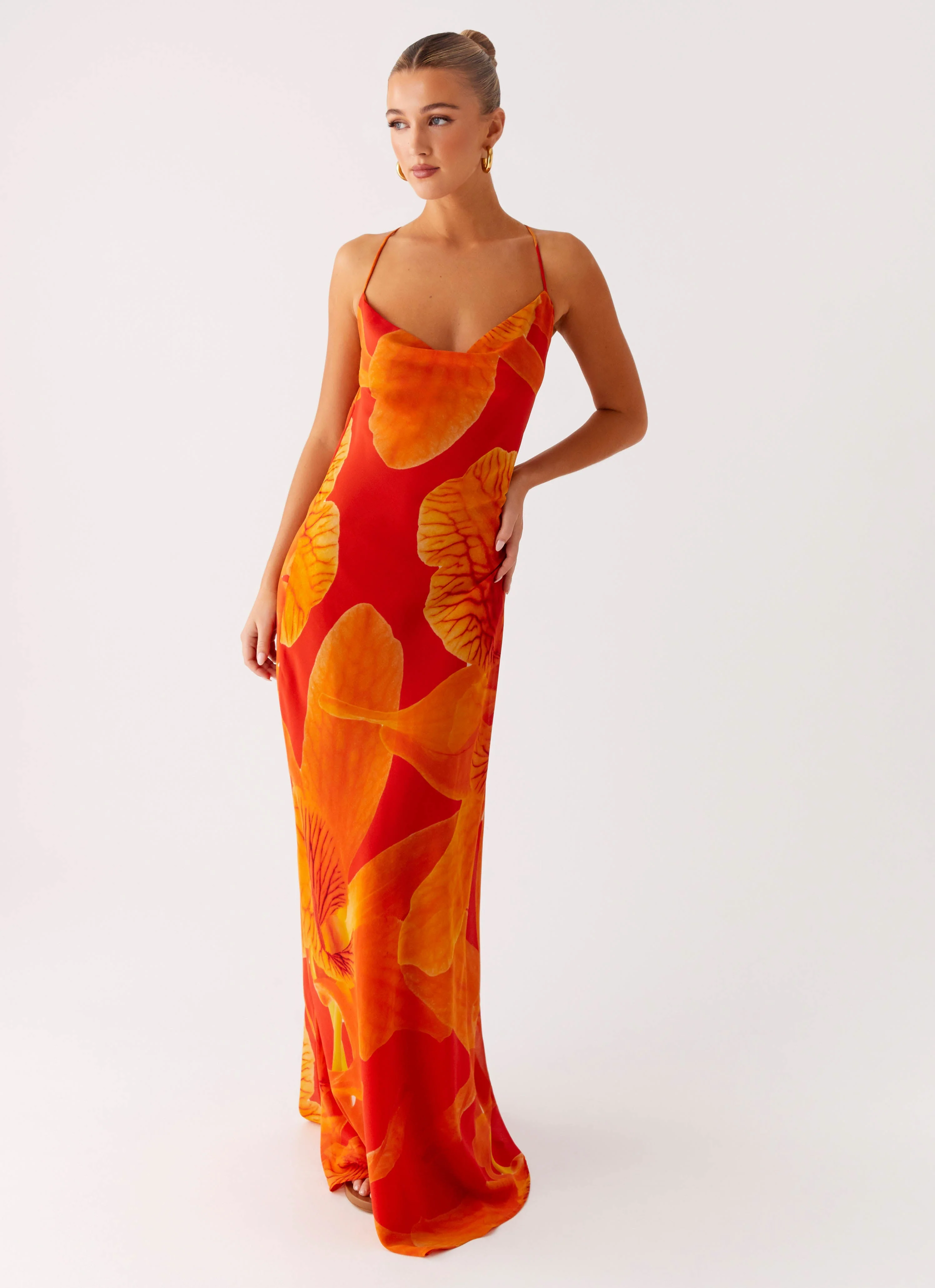 Midafternoon Maxi Dress - Serene Orange - Image 6