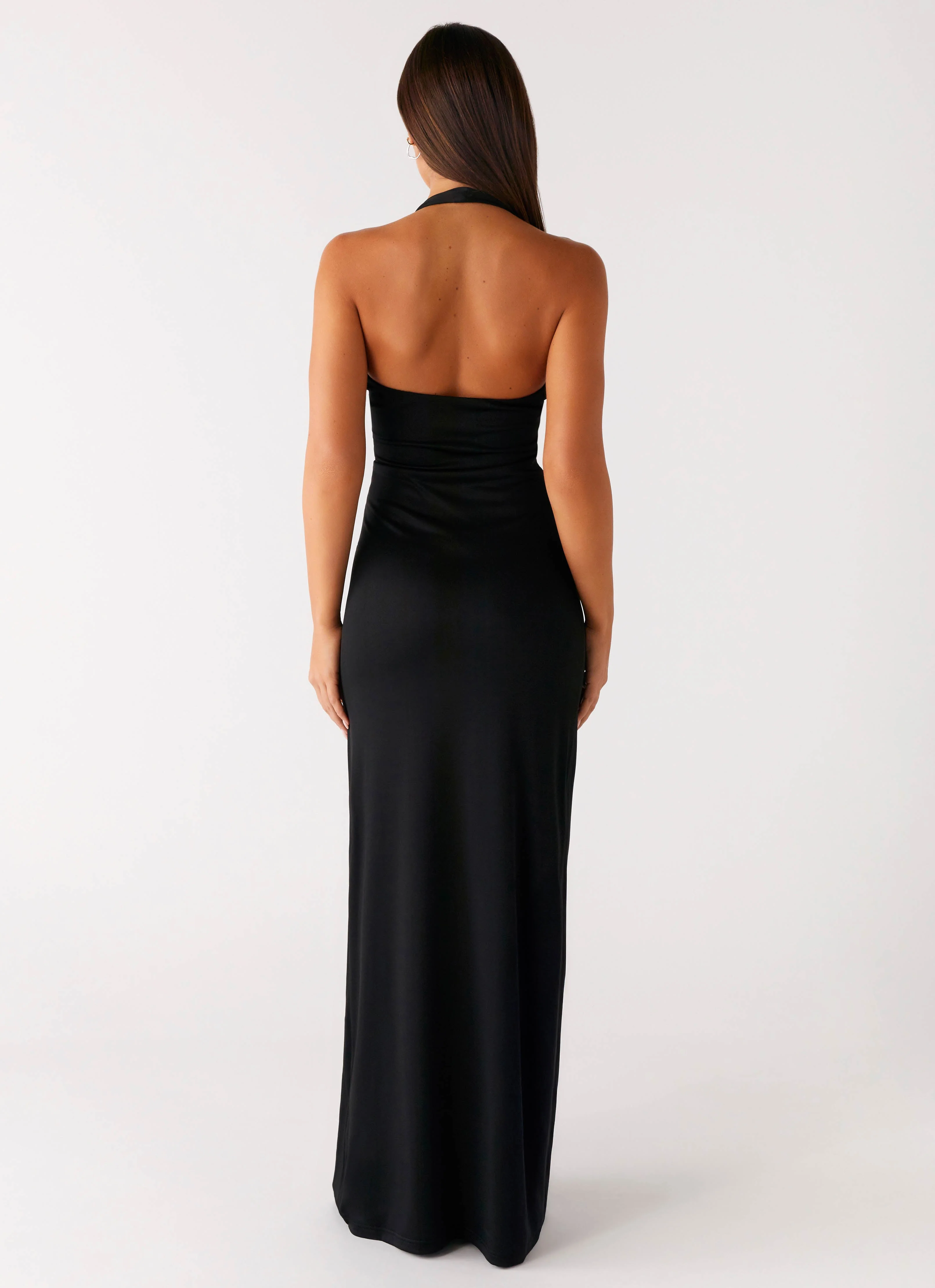 Midnight Dreams Maxi Dress - Black - Image 4