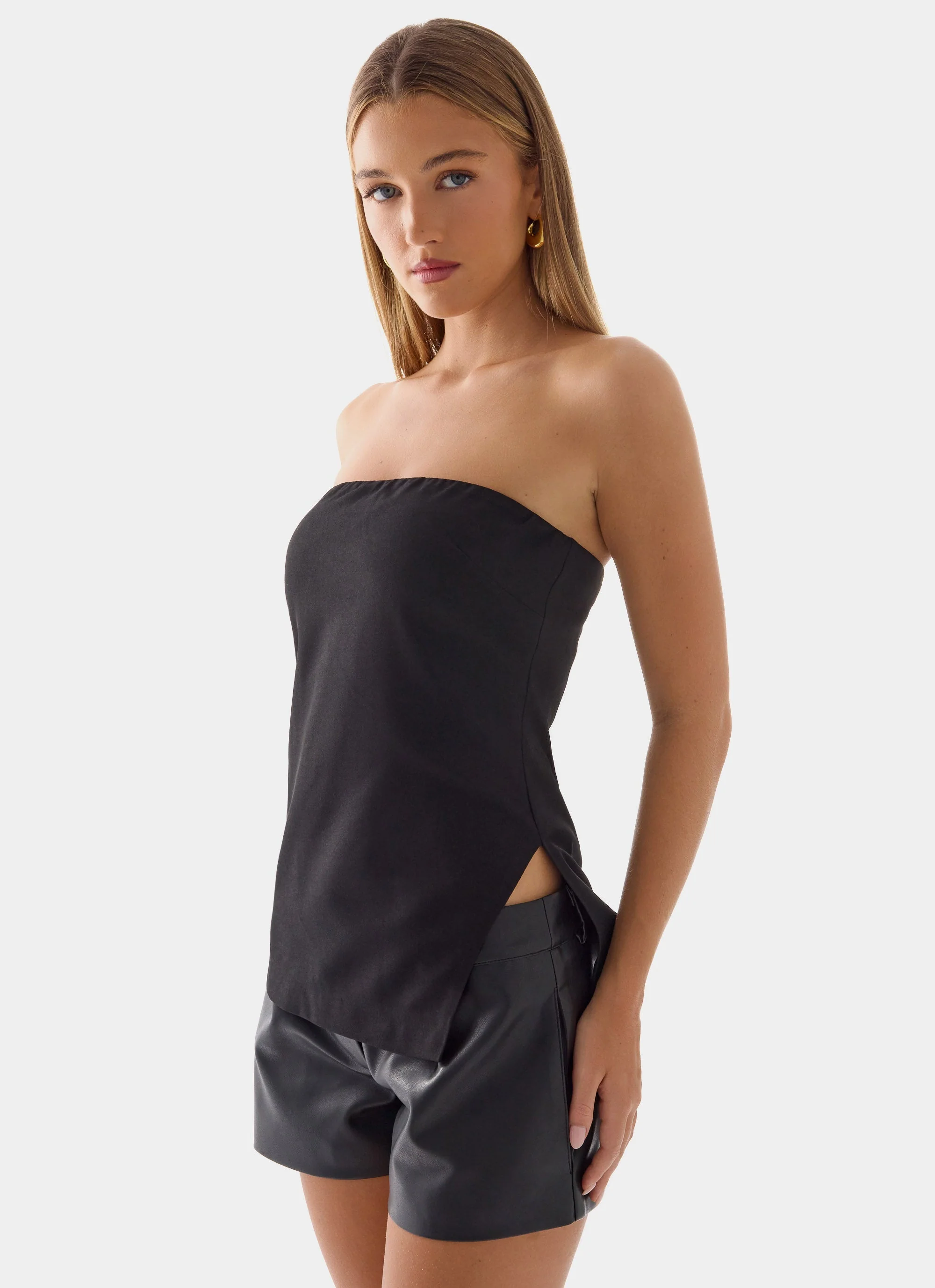 Midnight Glance Top - Black - Image 6
