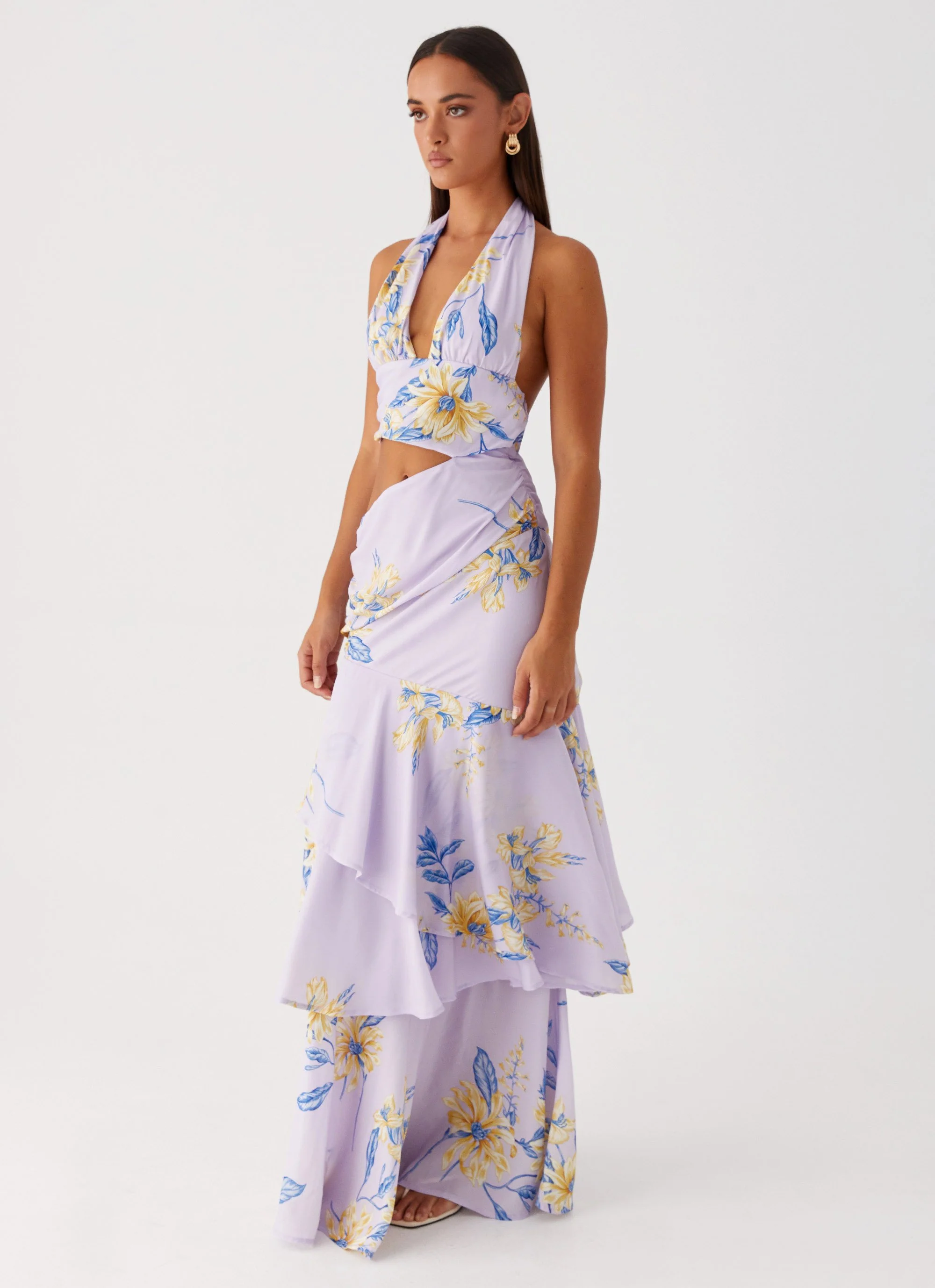 Mikayla Maxi Dress - Lavender - Image 3