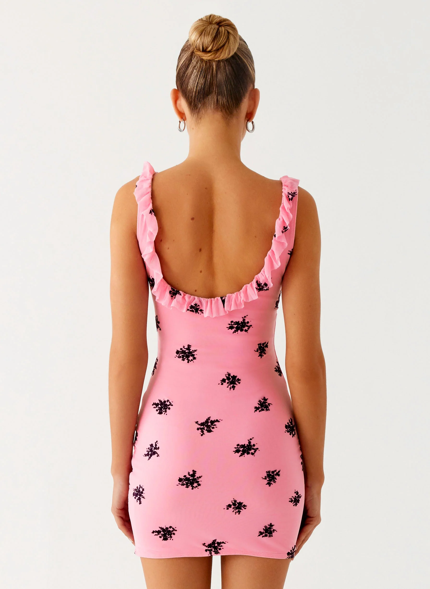 Milena Cami Mini Dress - Pink - Image 4