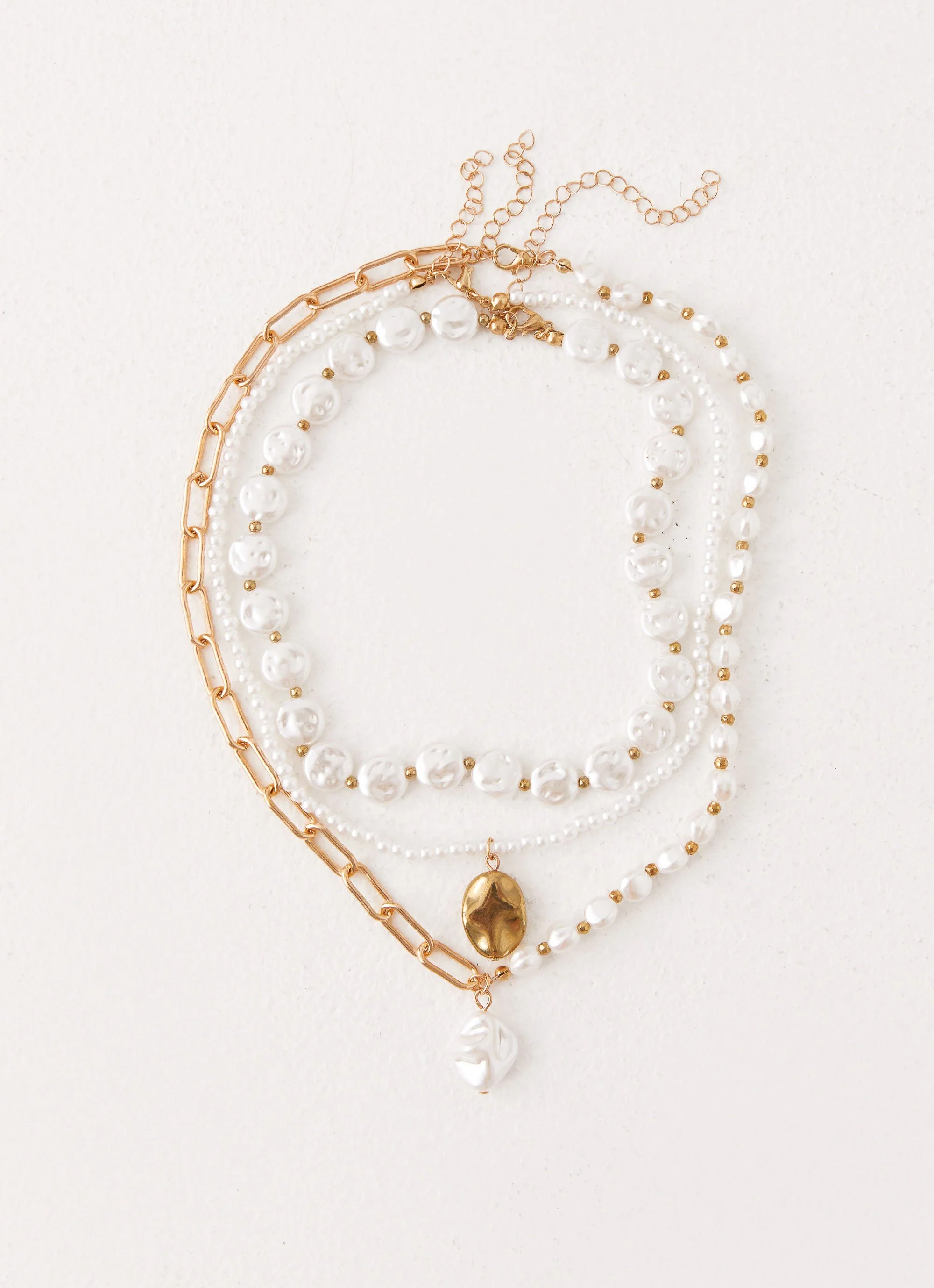 Minnie Necklace - Pearl - Image 3