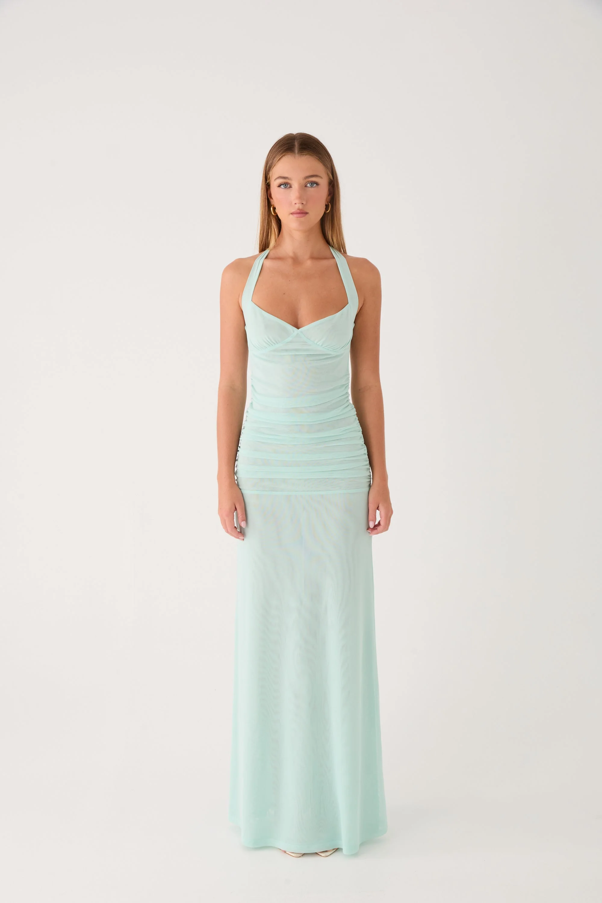 Mirabella Maxi Dress - Aqua - Image 9